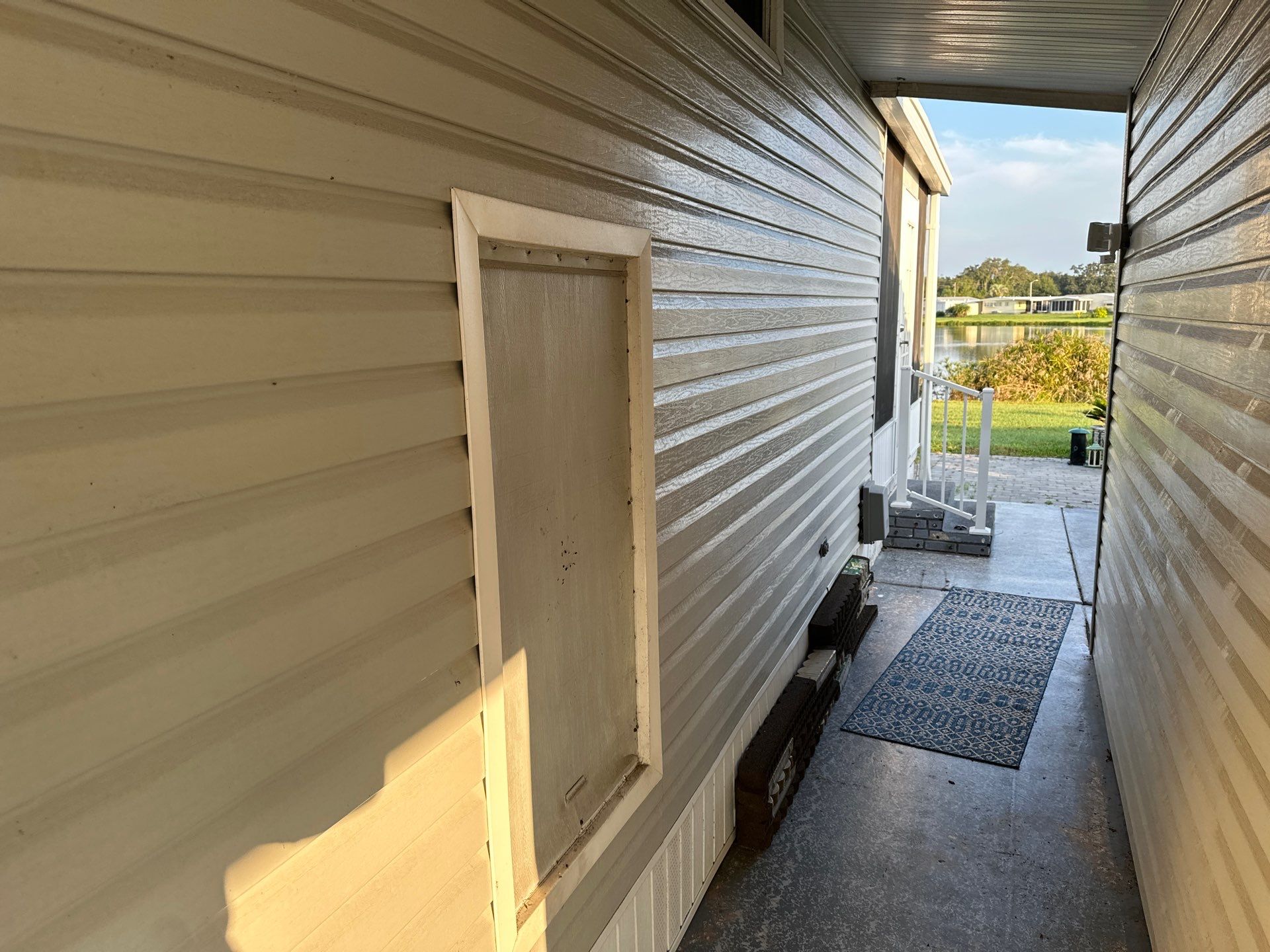 🏡 Mobile Home Soft Wash – Colony Cove, Ellenton, FL by Sunshine AquaWash