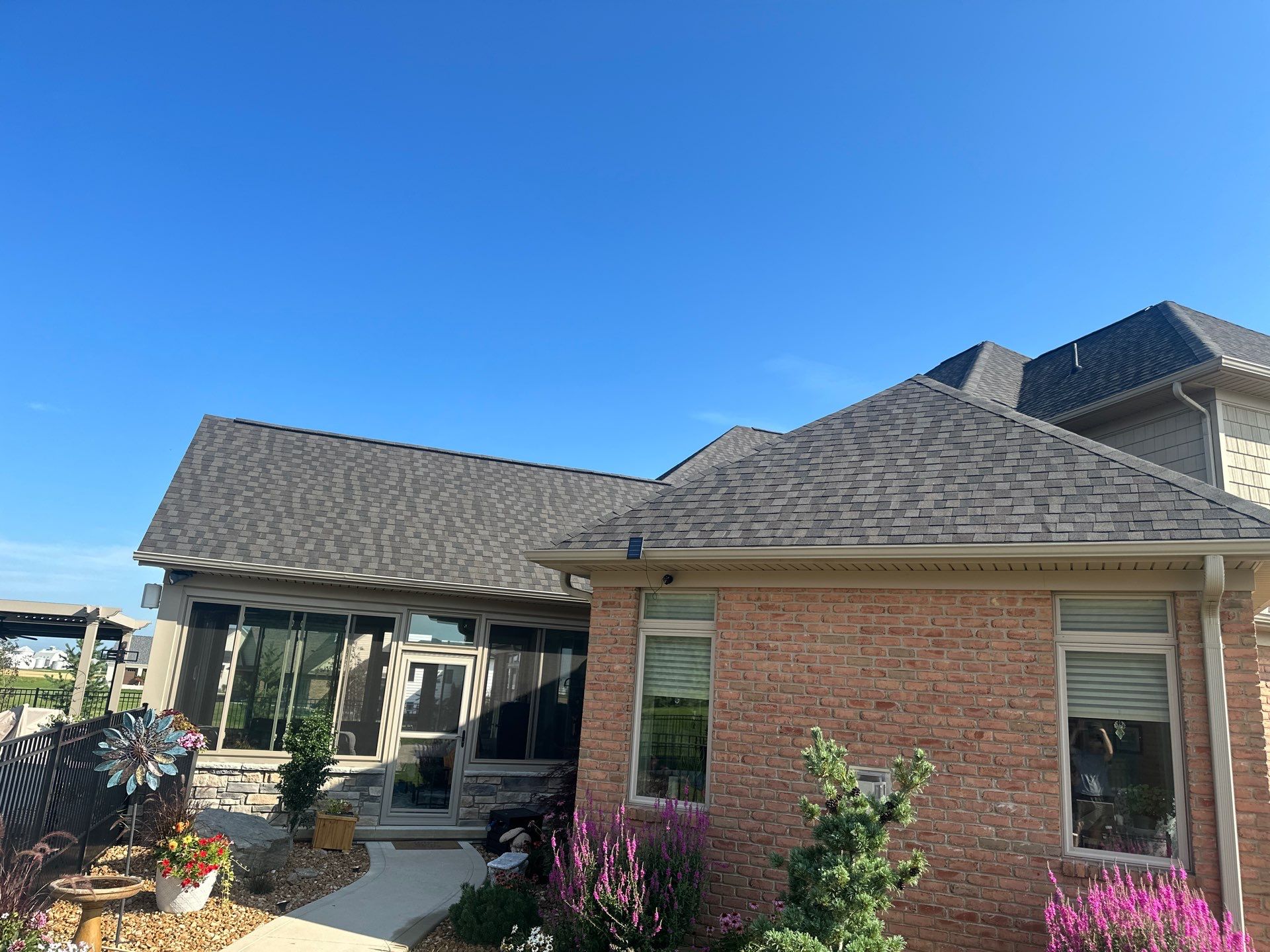 Residential Roofing Installation using GAF Timberline HDZ Appalachian Sky by Nitro Roofing and Construction