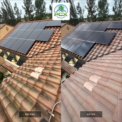 Irvine Roof Washing and Solar Panel Cleaning