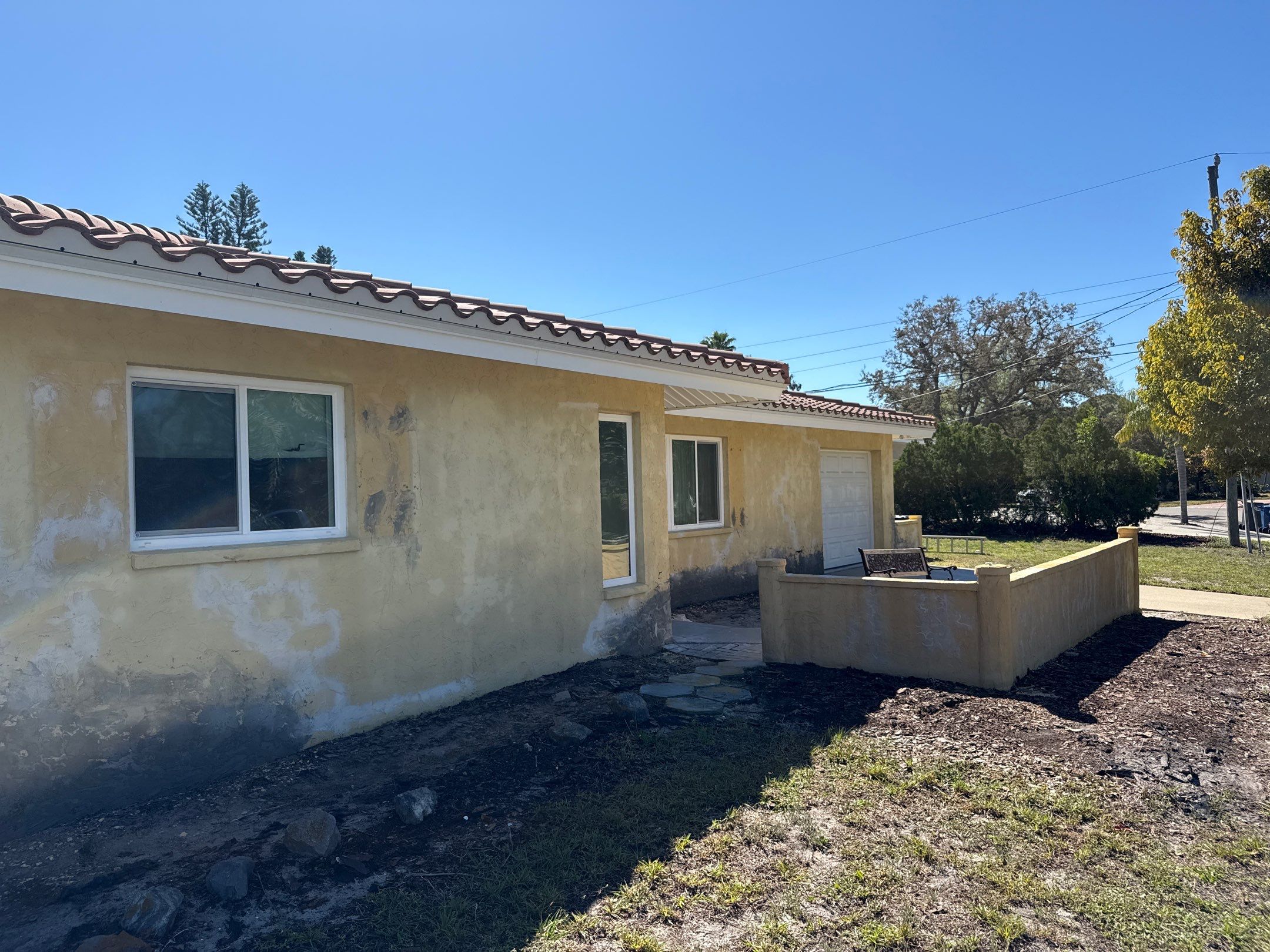 Full Exterior Cleaning Before Painting – Sarasota, FL (Near Sarasota Airport) by Sunshine AquaWash