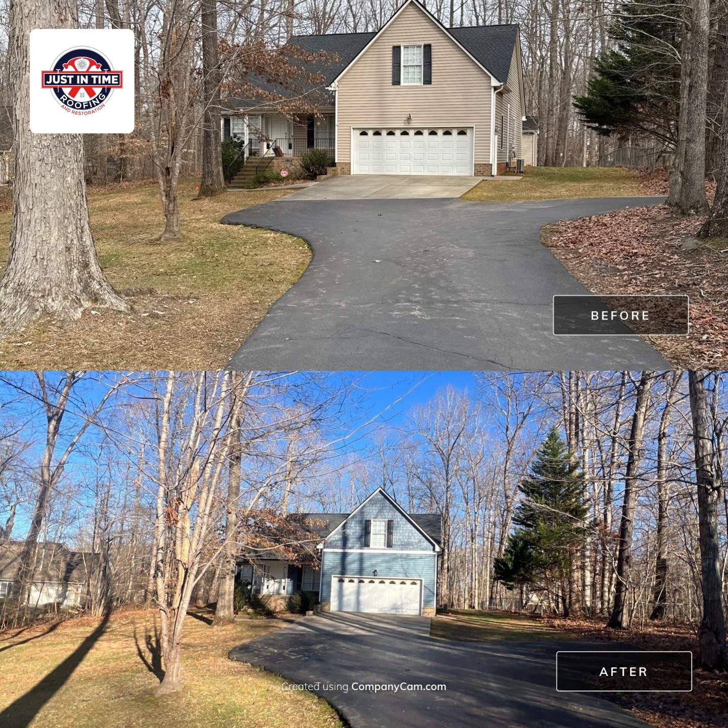 Roof and Siding by Just In Time Roofing and Restoration