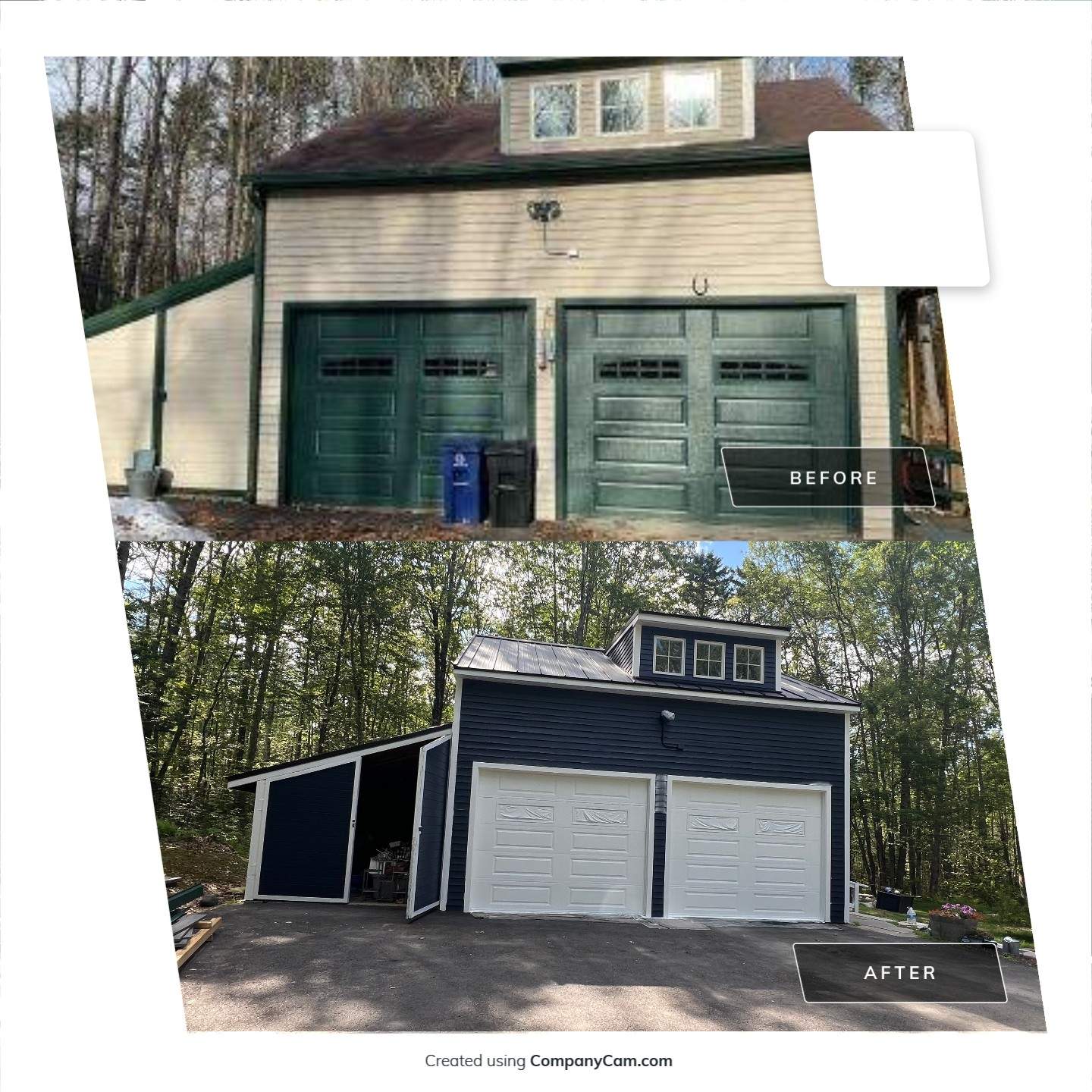 Full Exterior Painting and Color Transformation in Woolwich, Maine by Picture Perfect Pro Painting