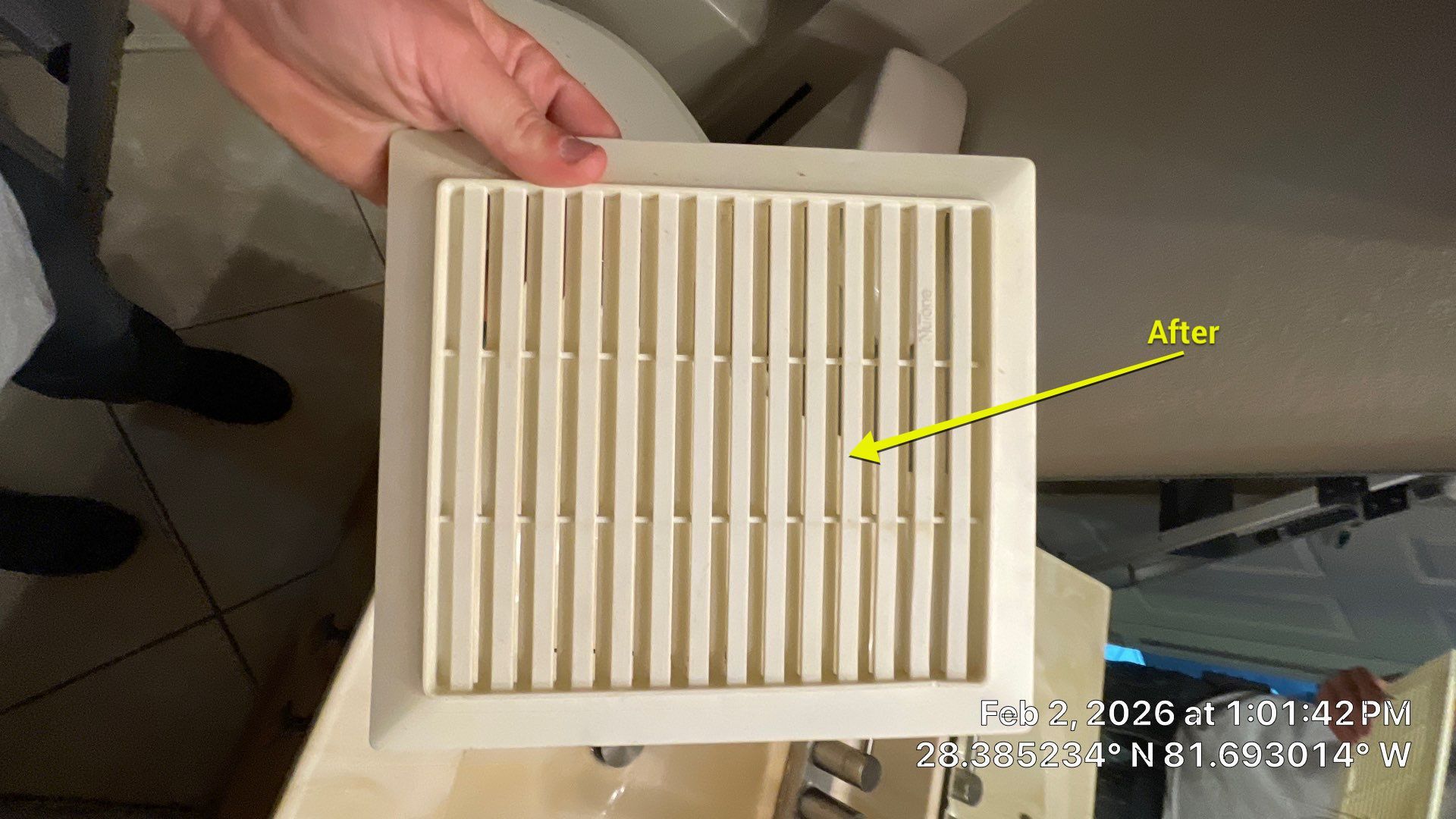 Air Duct Bathroom Exhaust Fans Cleaning in Clermont by Hygienic Air, Inc