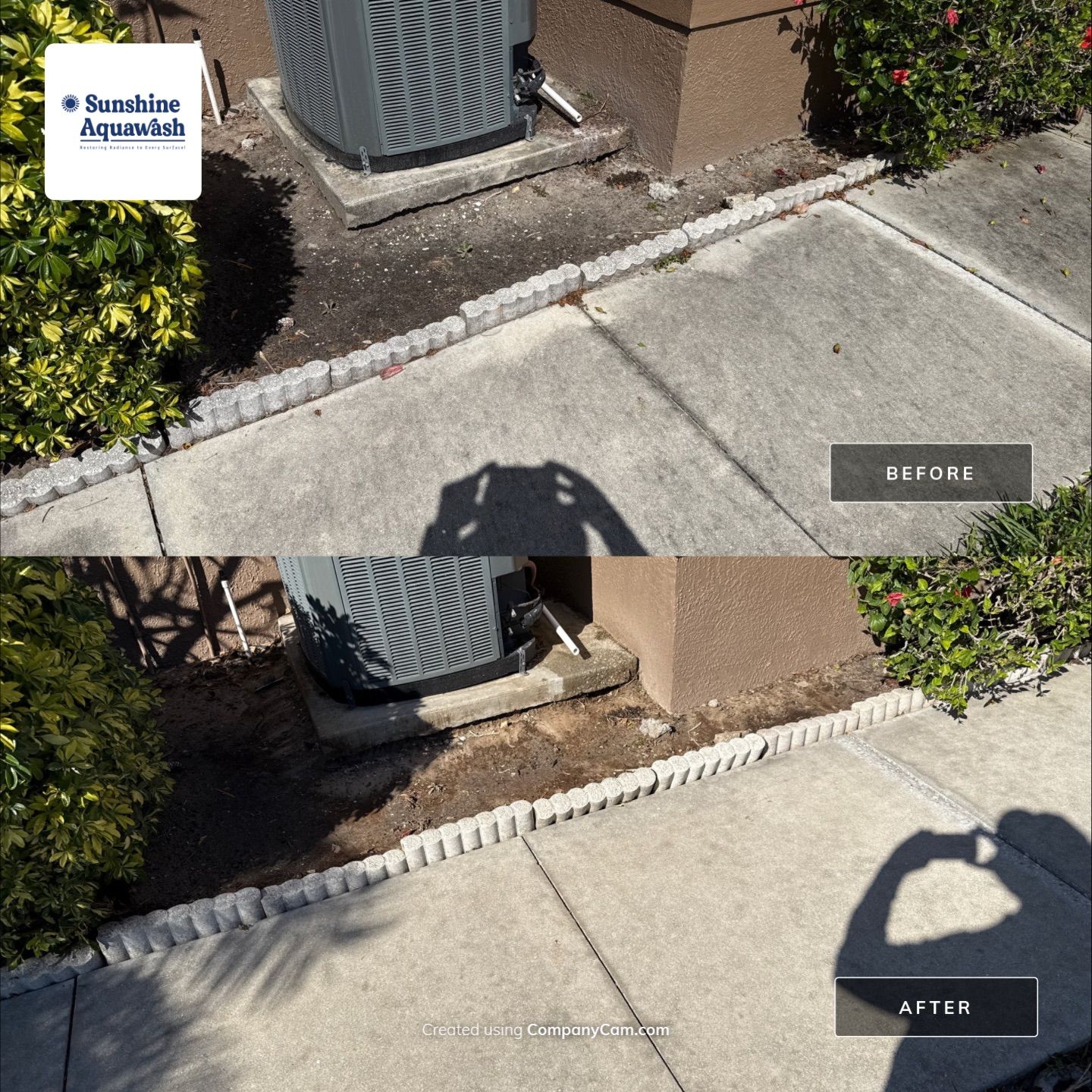 🚿 Another Stunning Driveway & Entryway Cleaning at Captain’s Court Condos – Terra Ceia, FL! by Sunshine AquaWash