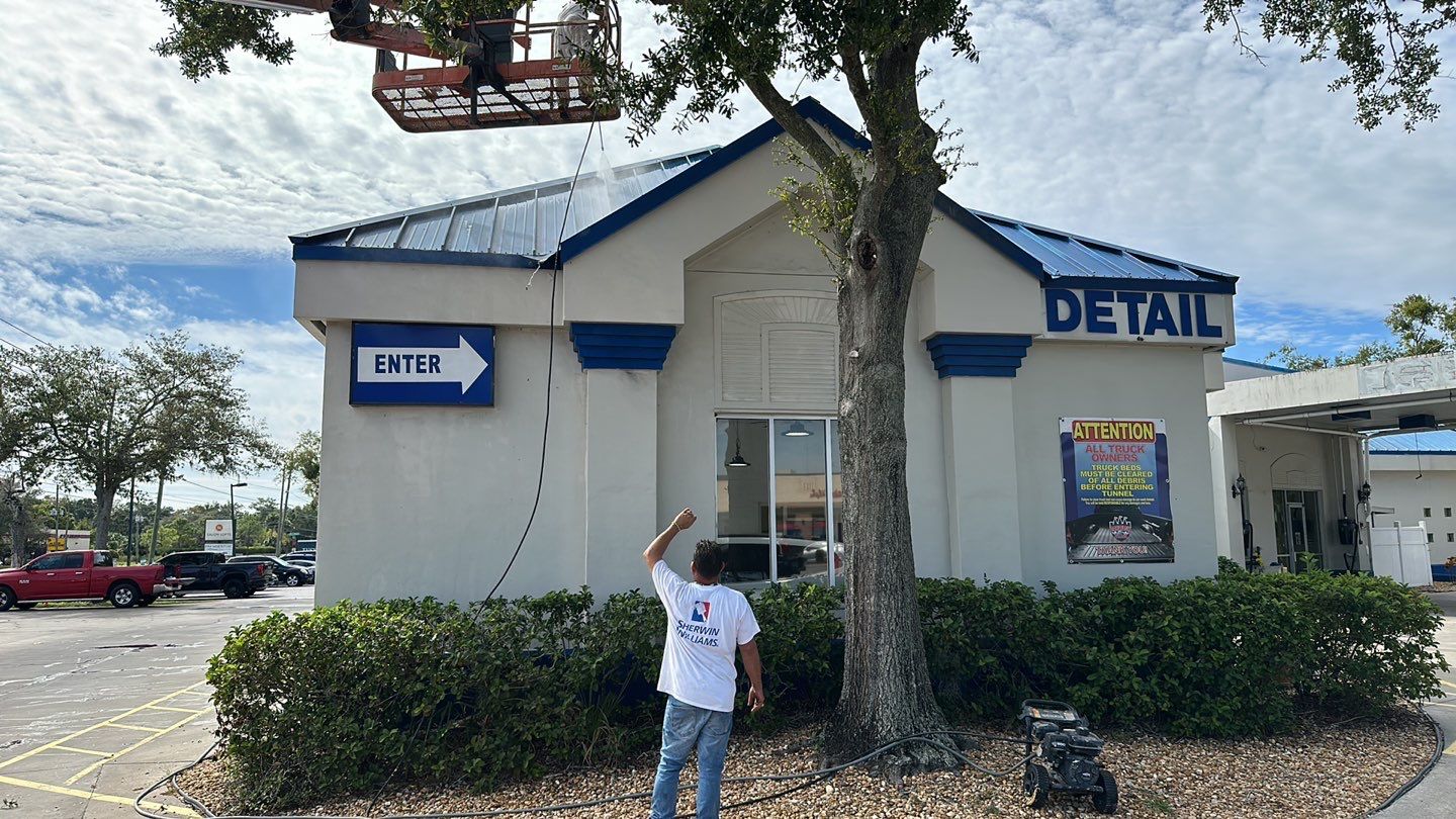 Waters Car Wash Monument Sign and Channel Letters by SignCrafters