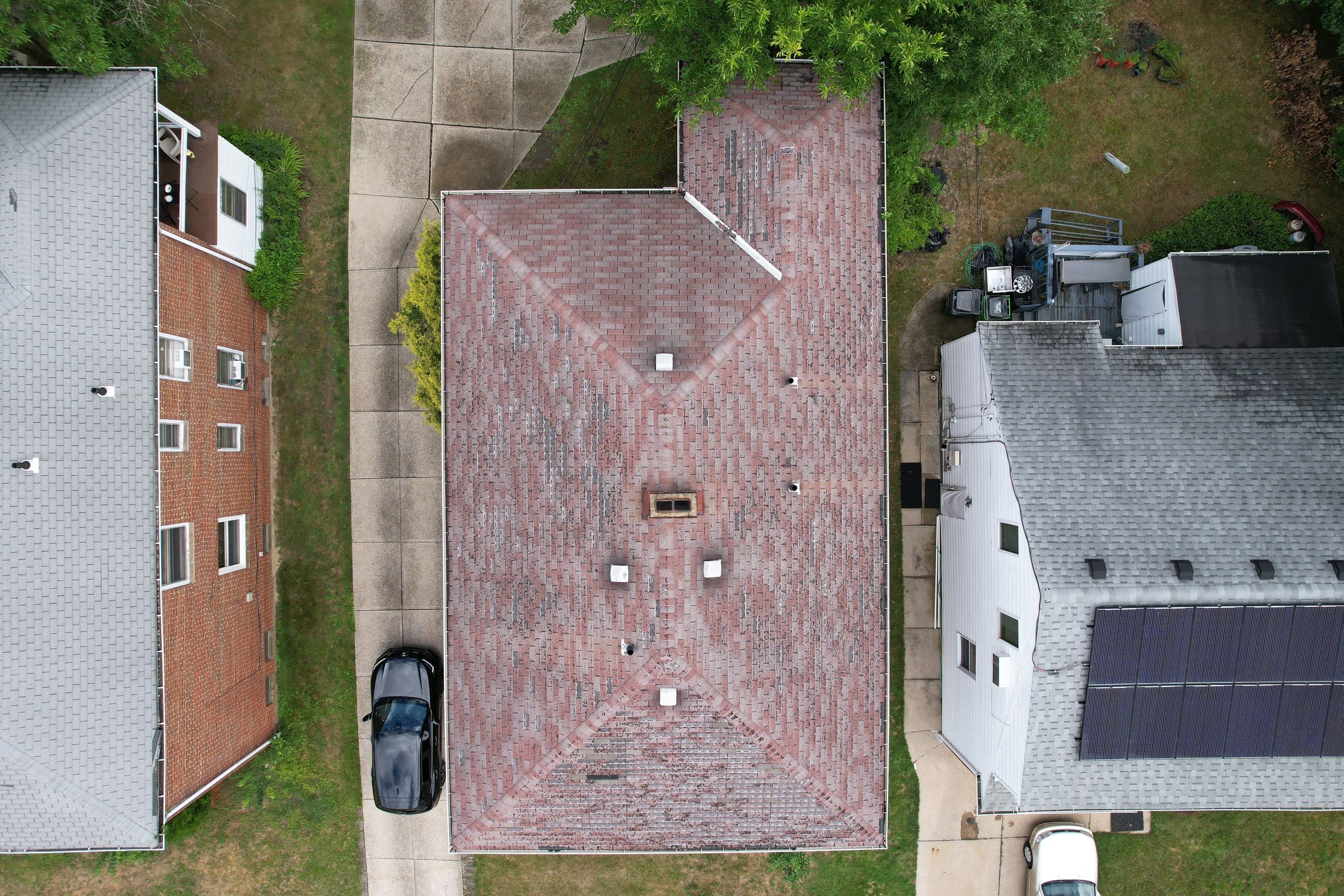 Twin South Euclid Duplex's - GAF Timberline HDZ Pewter Gray Roof Replacement by Atlas Roofing & Restoration