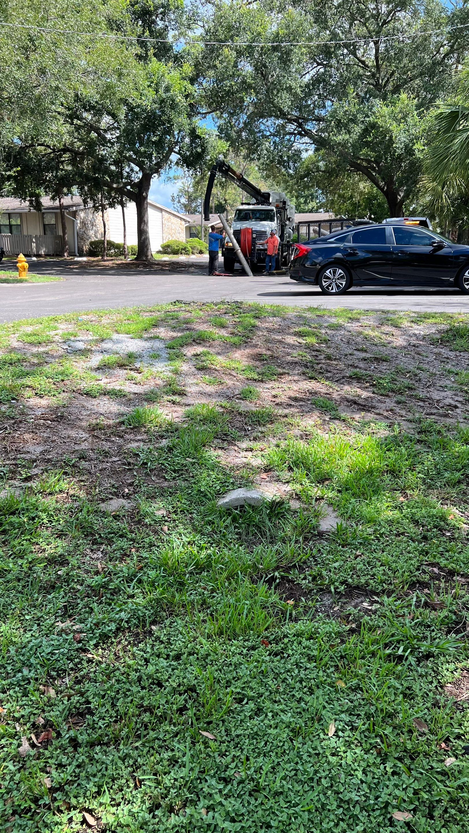 Apartment Complex Storm Water System Cleaning and Maintenance by APS Power & Water