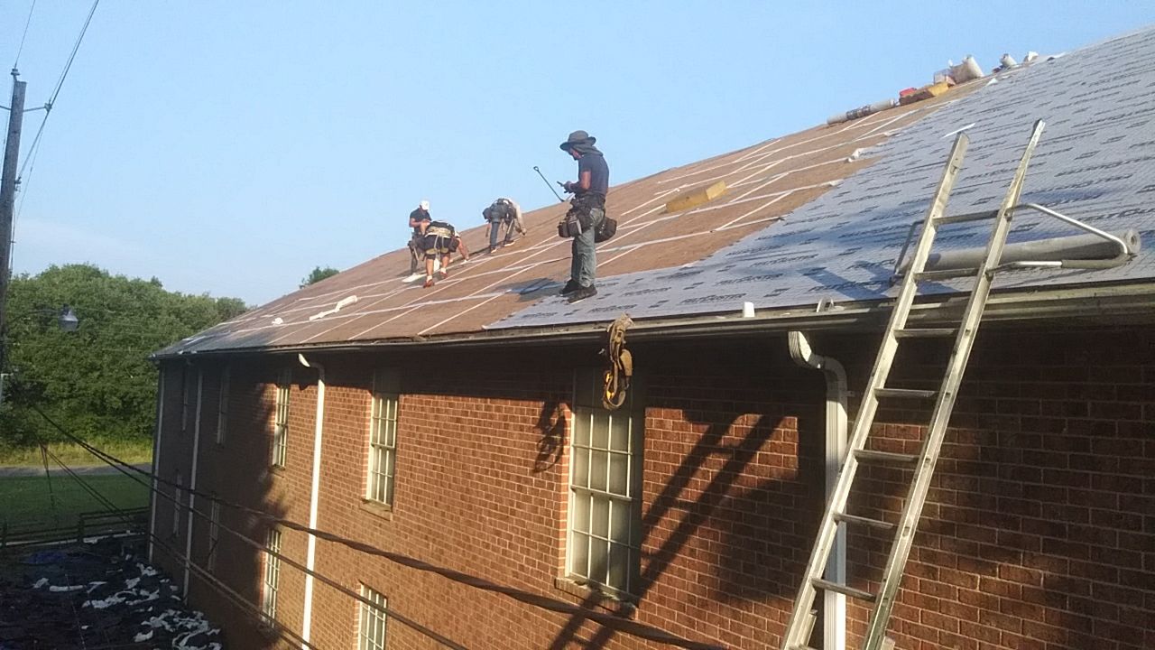 Residential Roofing Installation using Roof Replacement by American Roofing & Construction LLC