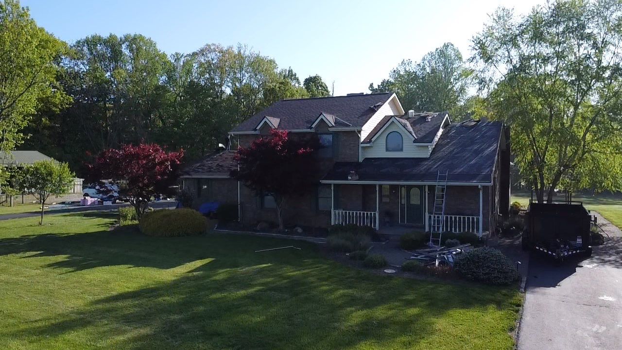 Residential Roofing Installation using Ownes Corning Brownwood Duration by Storm Contracting