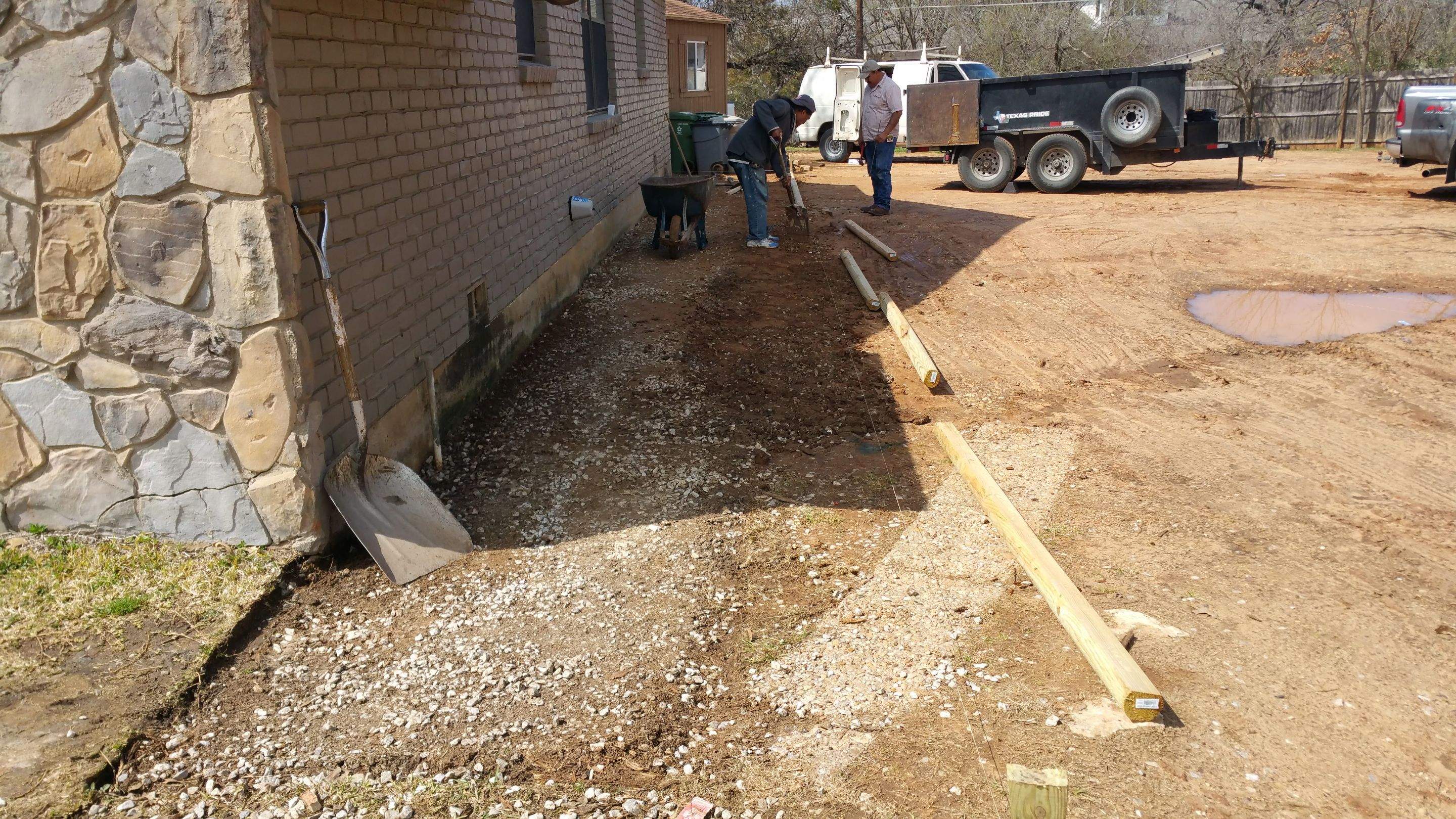 Covered Walkway Patio for a Private School by First United Roofing & Construction