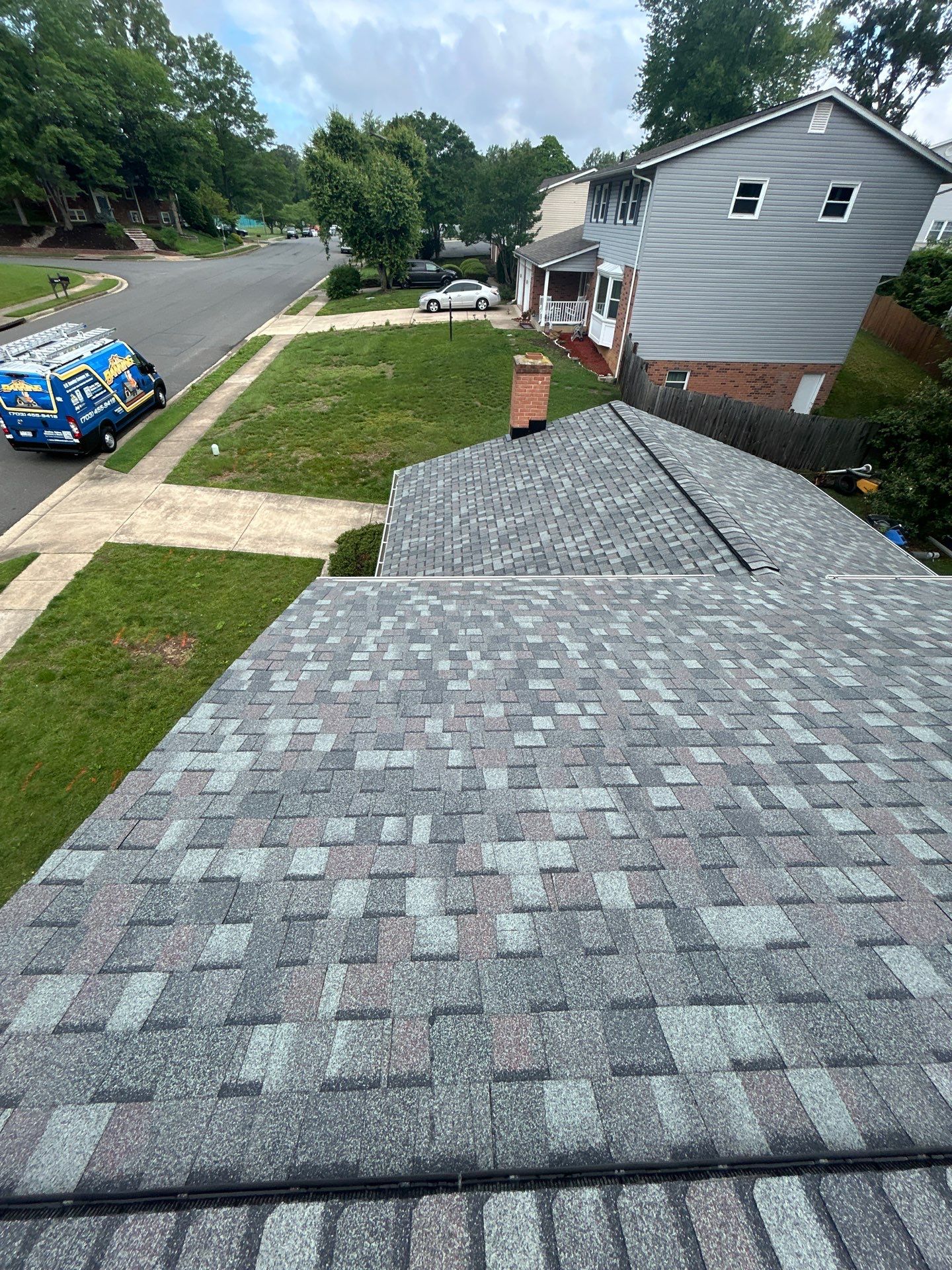 Montclair: Residential Roof Replacement with CertainTeed Landmark Pro in Max Def Colonial Slate by RM Banning, Inc.