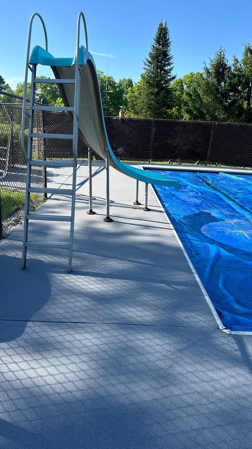 Pool Deck + Steps + Porch Project in JEANNETTE by Floors in a Day, Inc