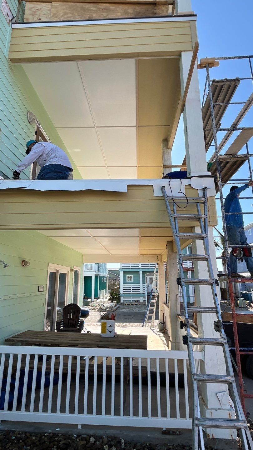 Port A Beach Front Triple Threat by Bayfront Roofing and Construction