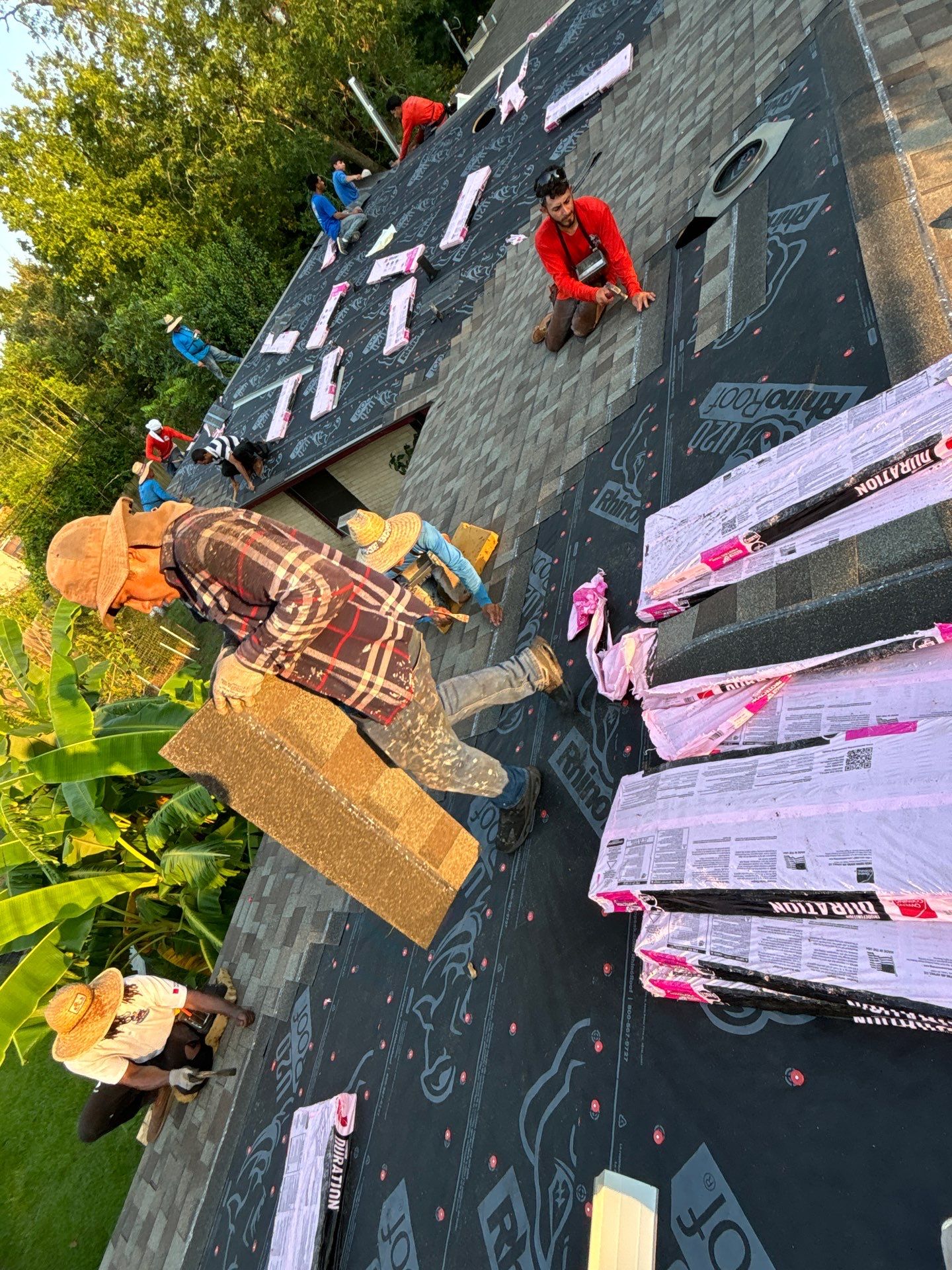 Residential Roofing Repair using Owen's Corning Duration (Lifetime) Shingles by Roof Repair Company