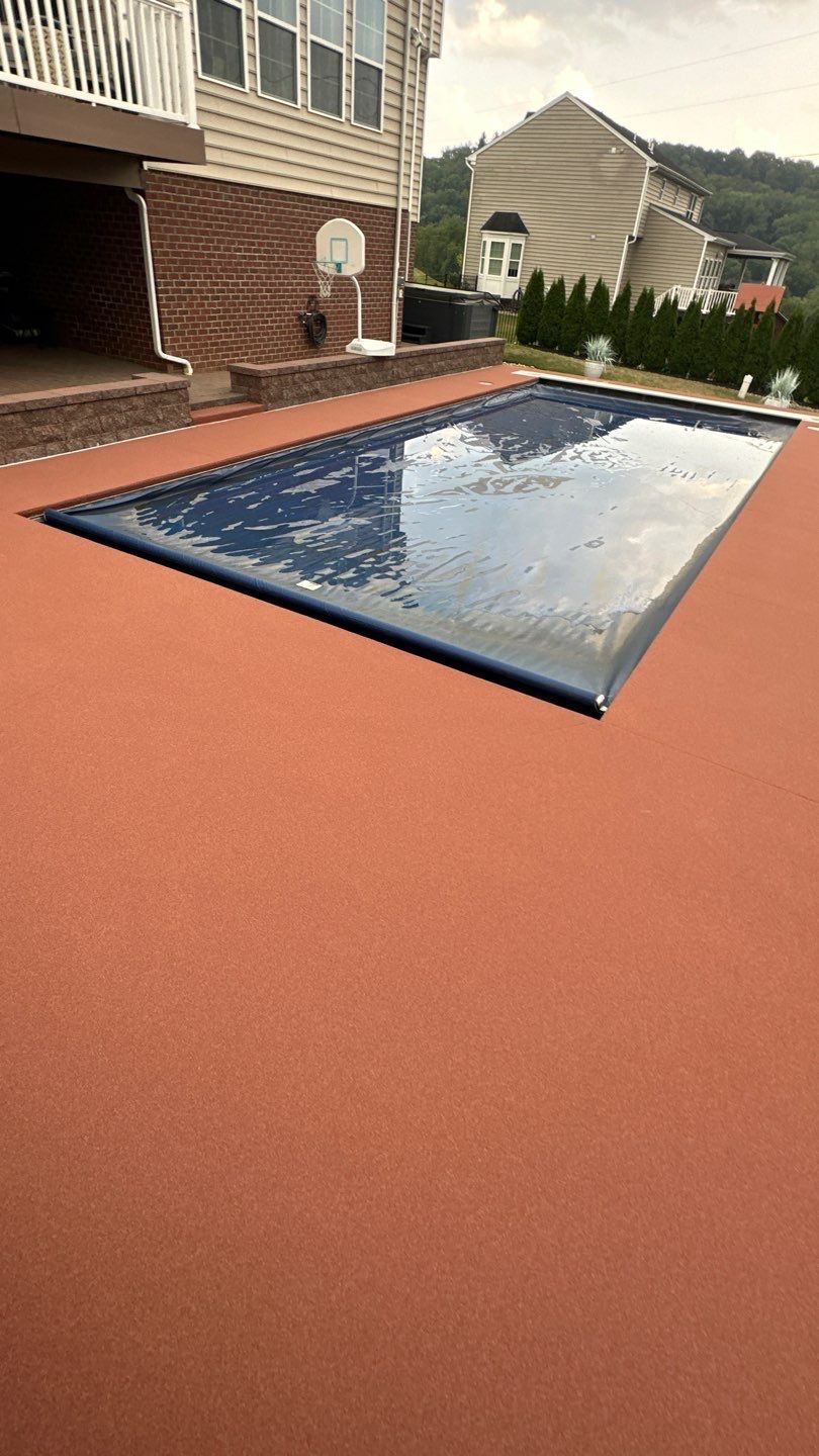 Pool Deck Project in Venetia by Floors in a Day, Inc