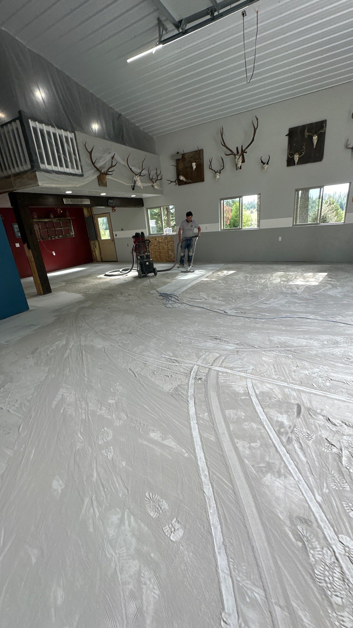 Shop Transformation using Pebble Beach by Croc Coatings, LLC