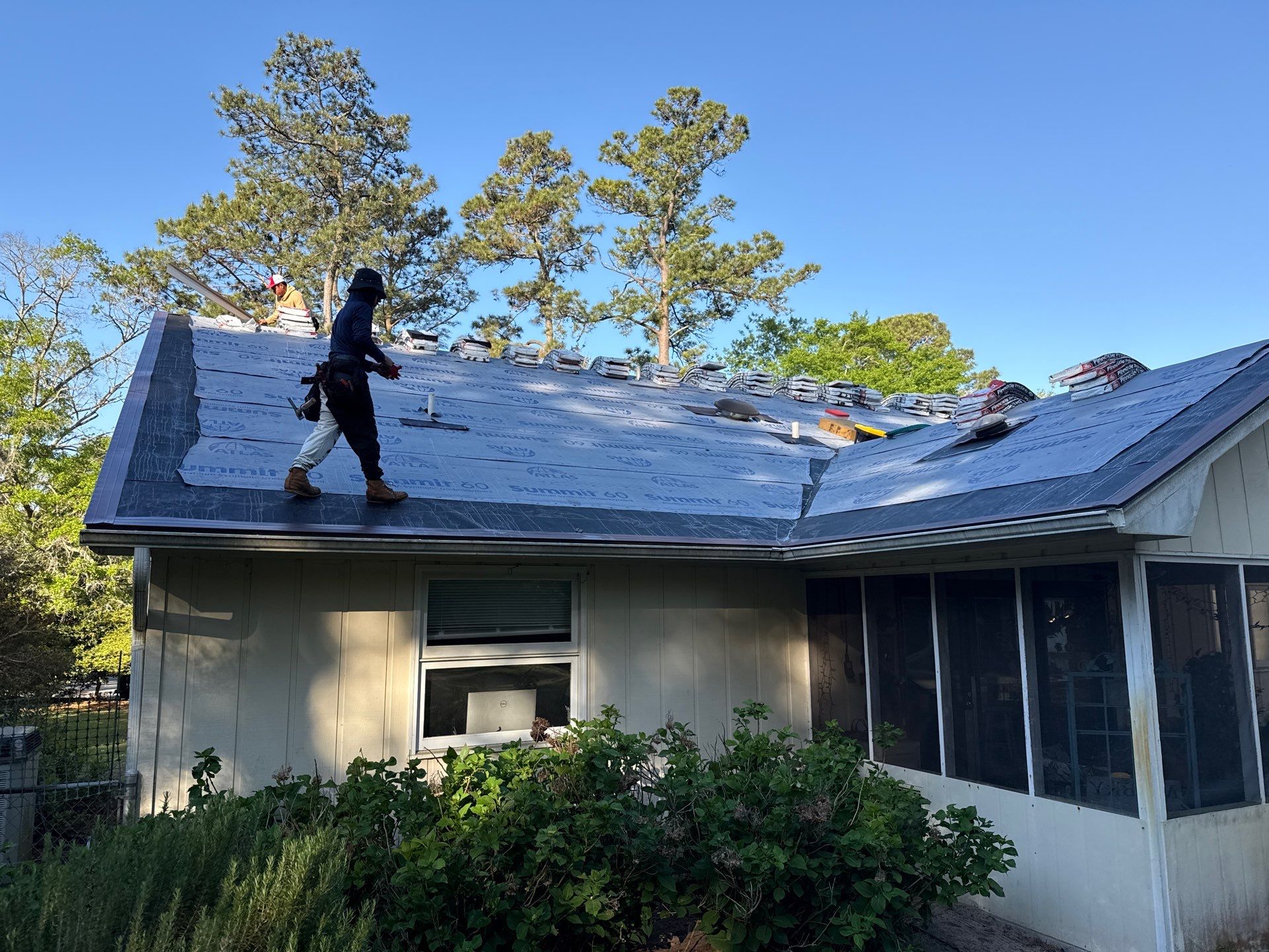 Project in Wilmington by Breeze Roofing Inc