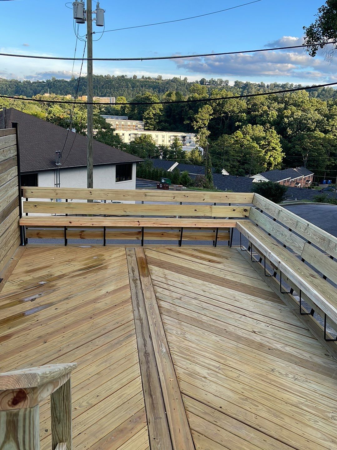 Independence Drive - Deck Installation   by Pillar and Pine