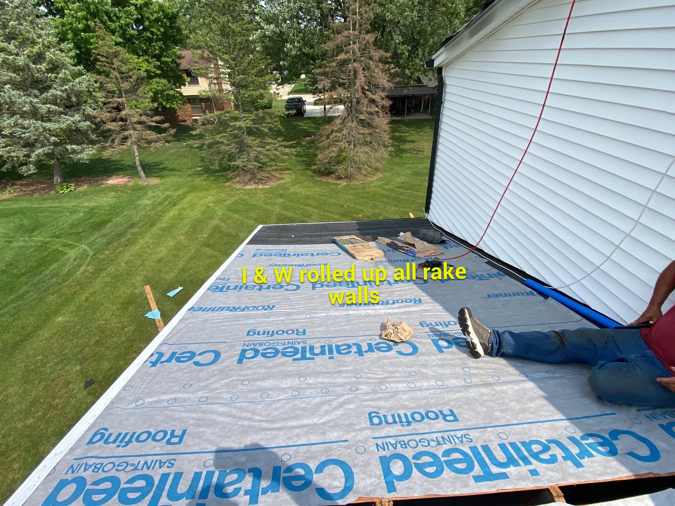 Roof Replacement using CertainTeed Landmark by 180 Contractors