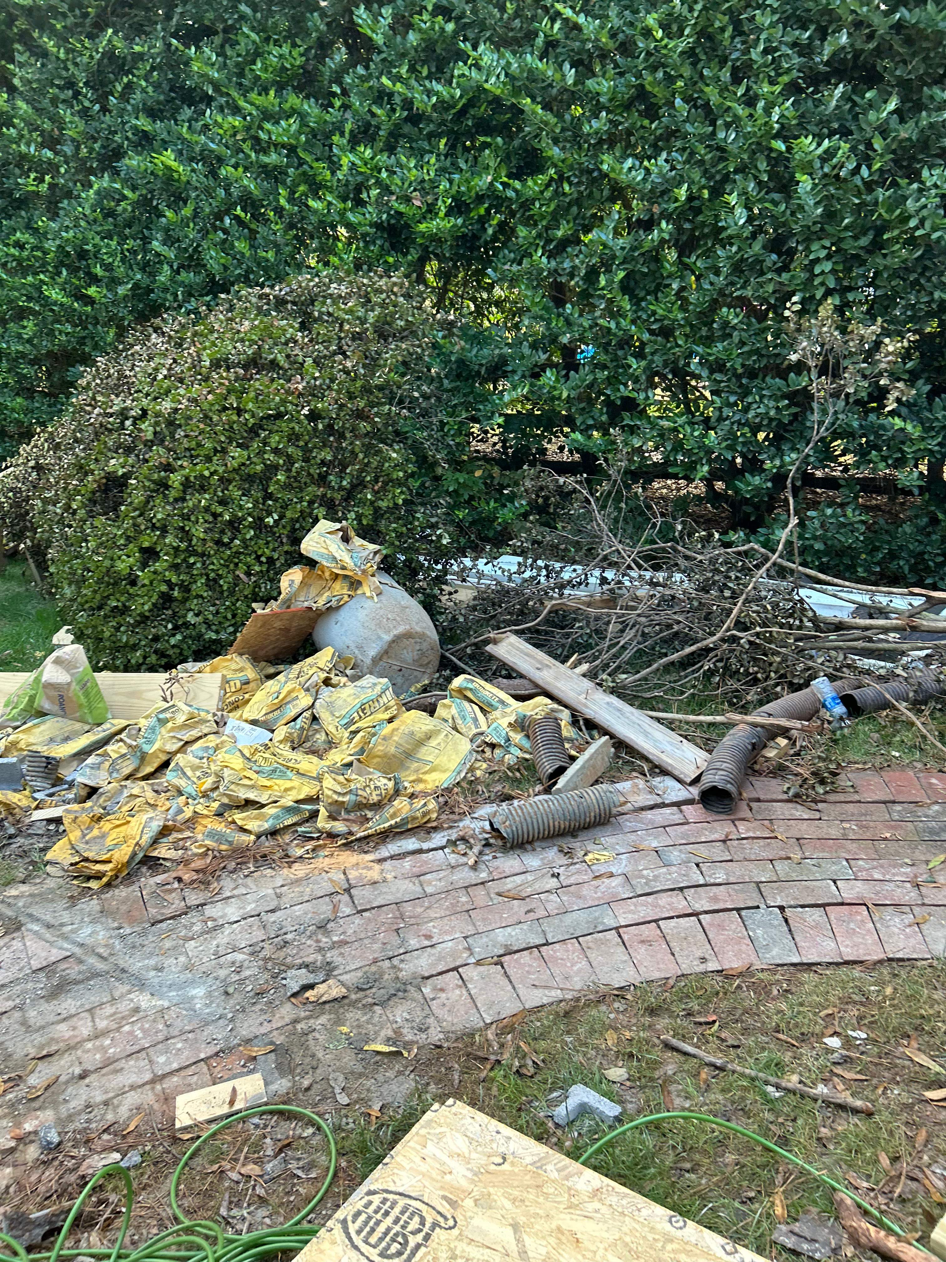 Project in Charlotte by Badger Hauling