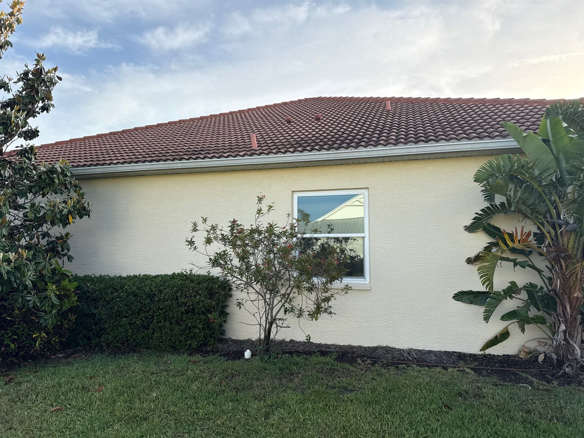 Roof Cleaning & Gutter Brightening | The Inlets Community | Manatee River | Bradenton, FL by Sunshine AquaWash