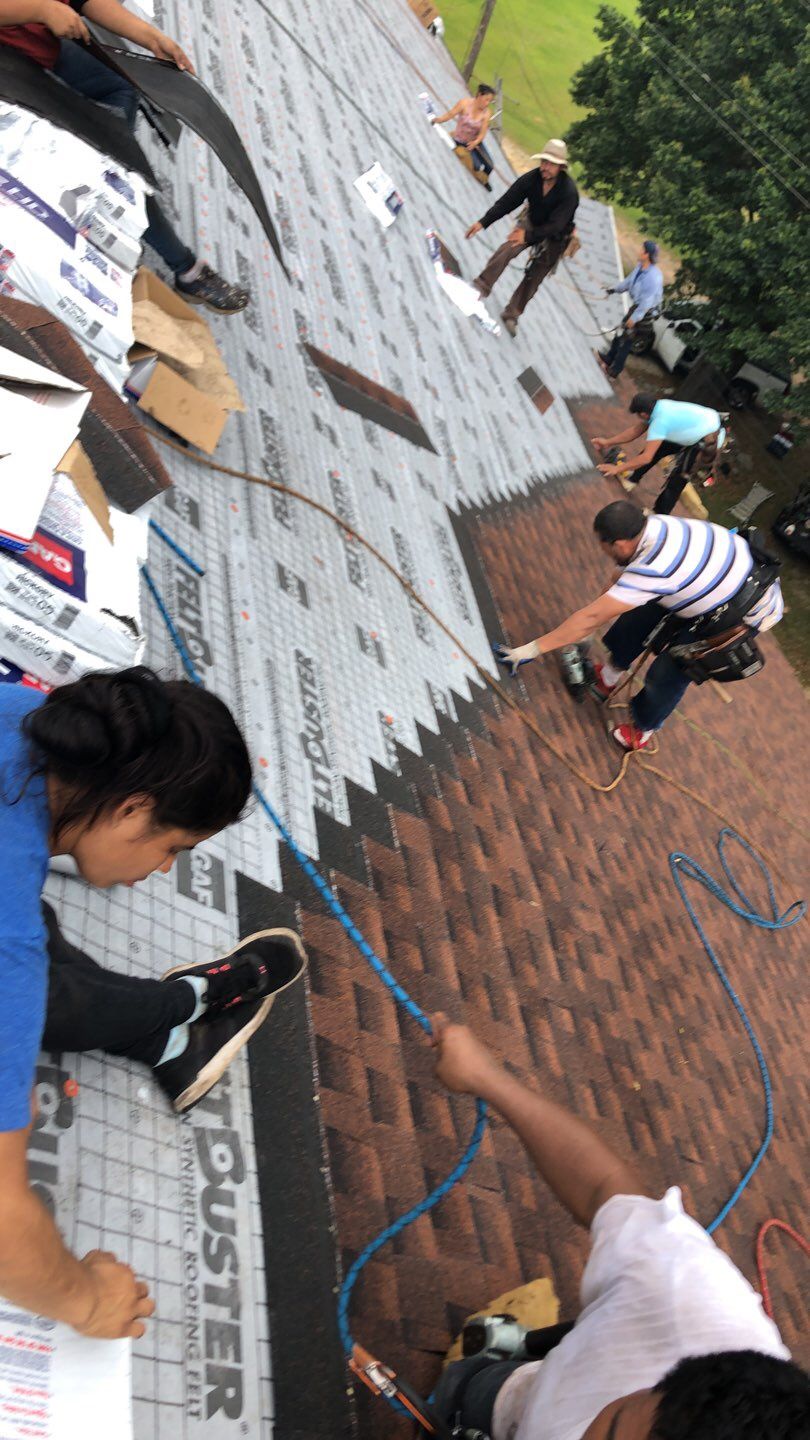 Residential Roofing Installation using Roof Replacement by American Roofing & Construction LLC