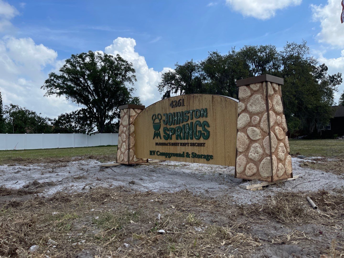 Monument Sign for Johnson Springs by SignCrafters