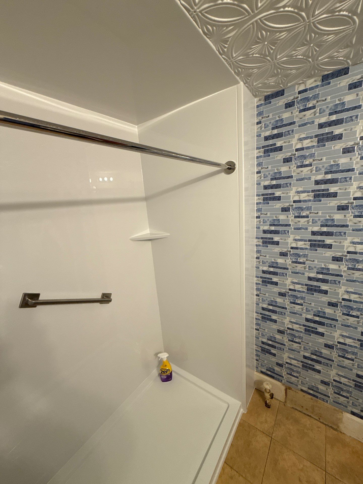 Tub to Walk-In Shower Conversion in Athol, MA by Yankee Home Improvement