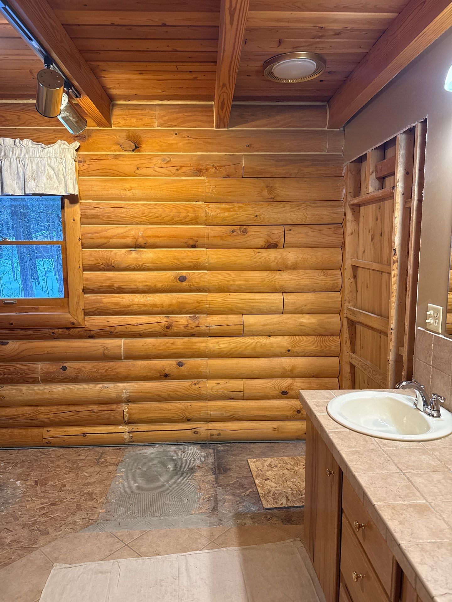 Bath Remodel in Naubinway by Rainbow Seamless Systems