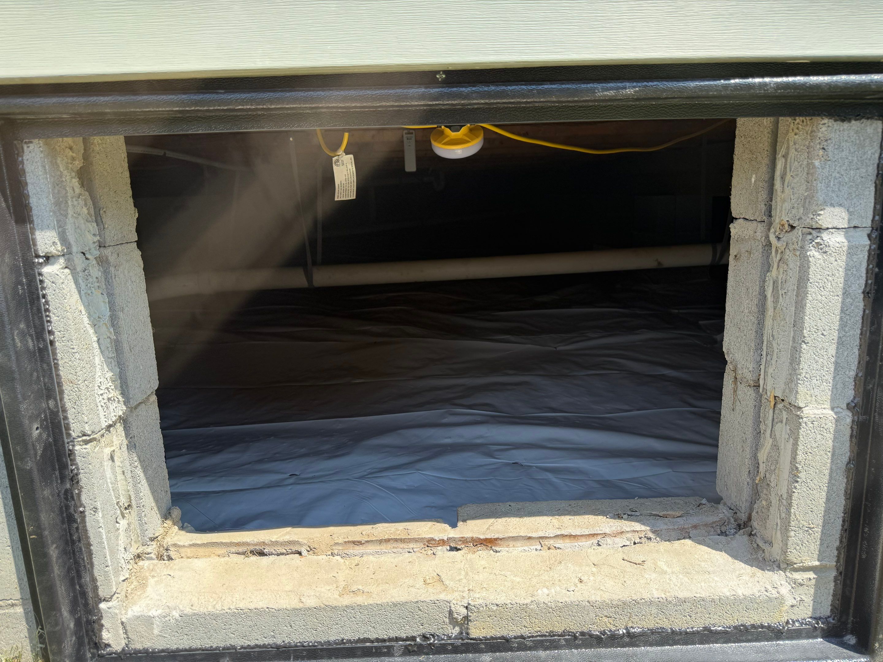 Project in Franklin by Patriot Crawl Space Repairs
