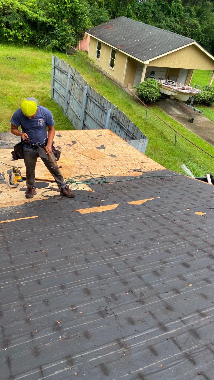 Residential Roofing Repair using Roof Replacement by American Roofing & Construction LLC