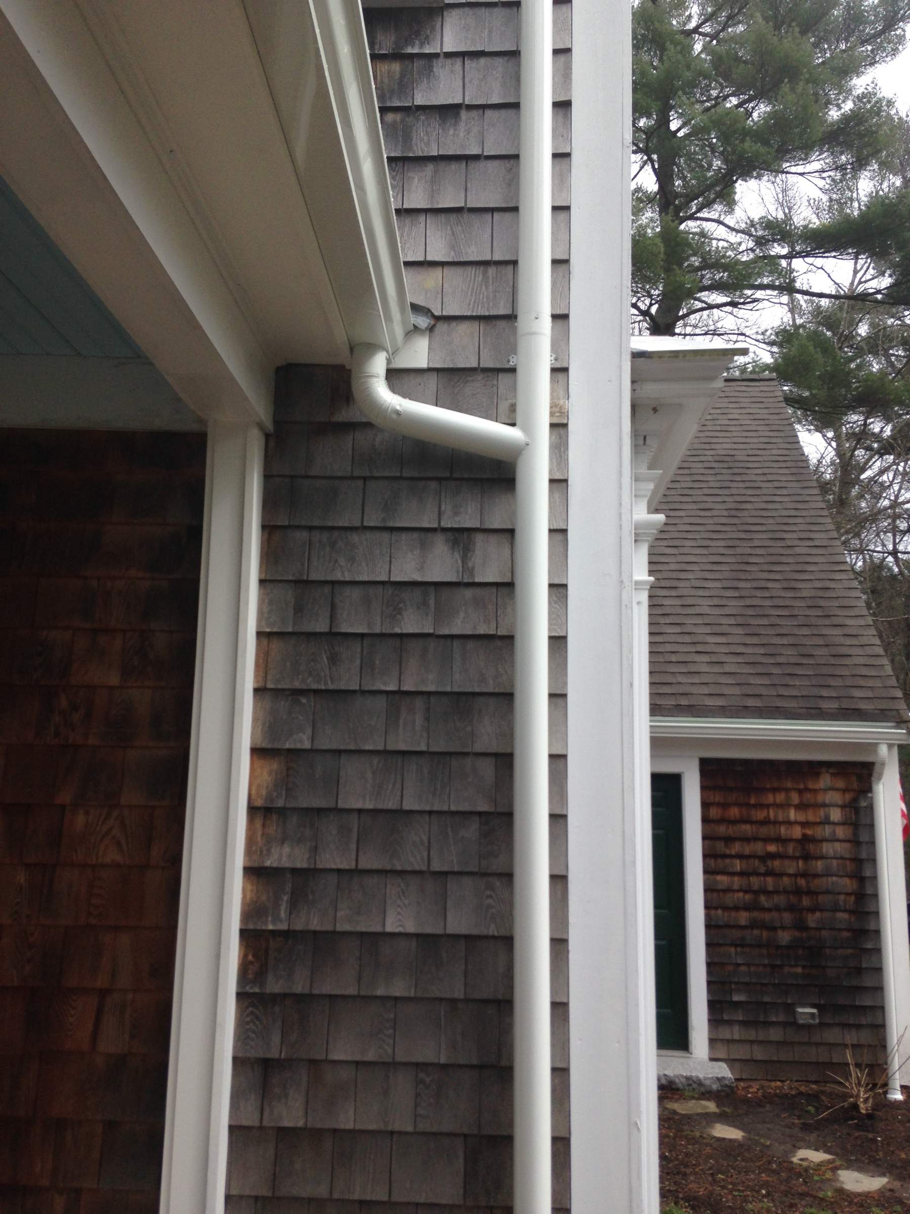 Seamless Aluminum Gutter on Historic Home-Norwell, MA by Gutter Pro Enterprises