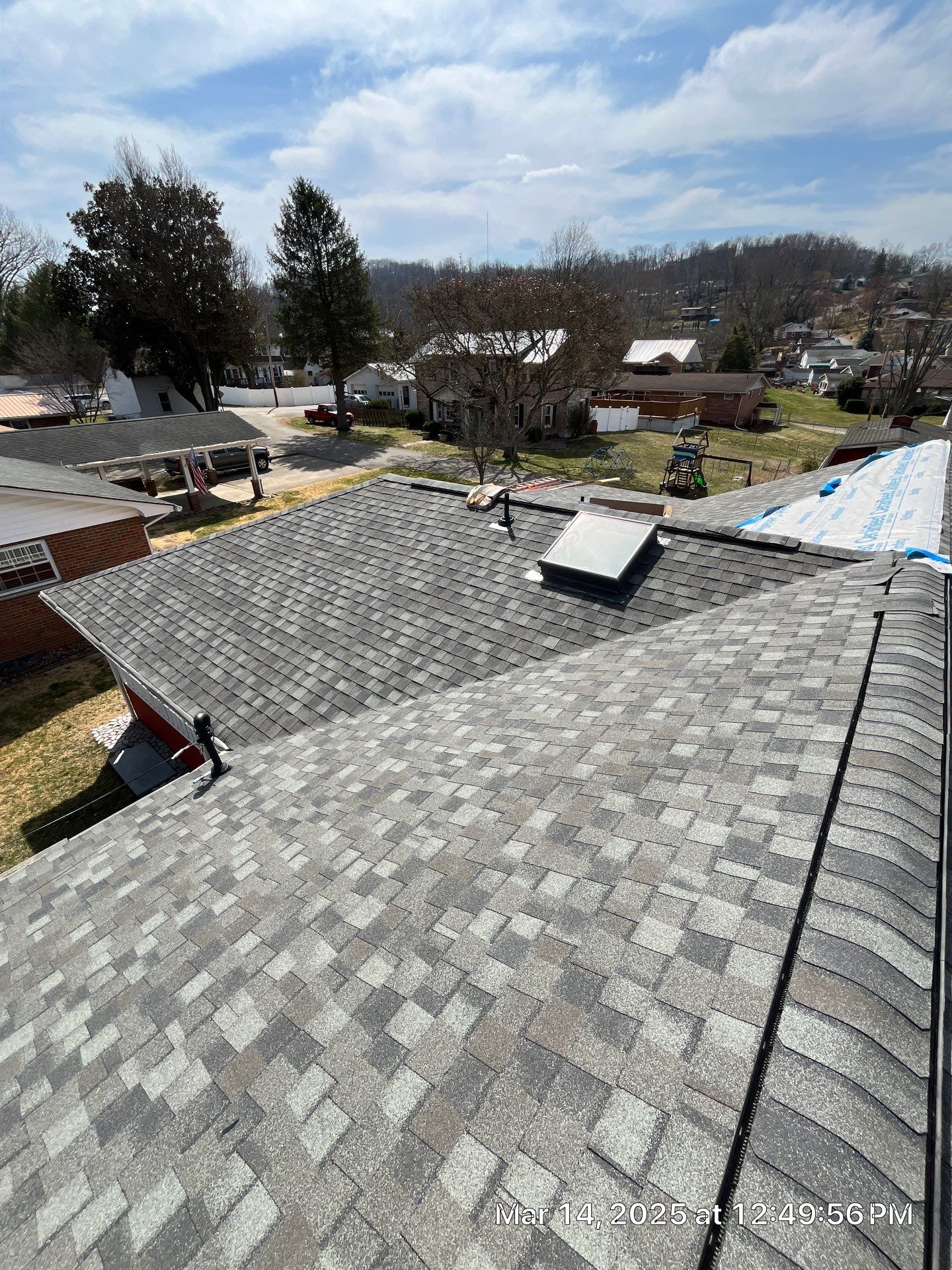 Residential Roofing Installation using Certainteed Landmark Pro Shingles by Fahey Roofing + Contracting