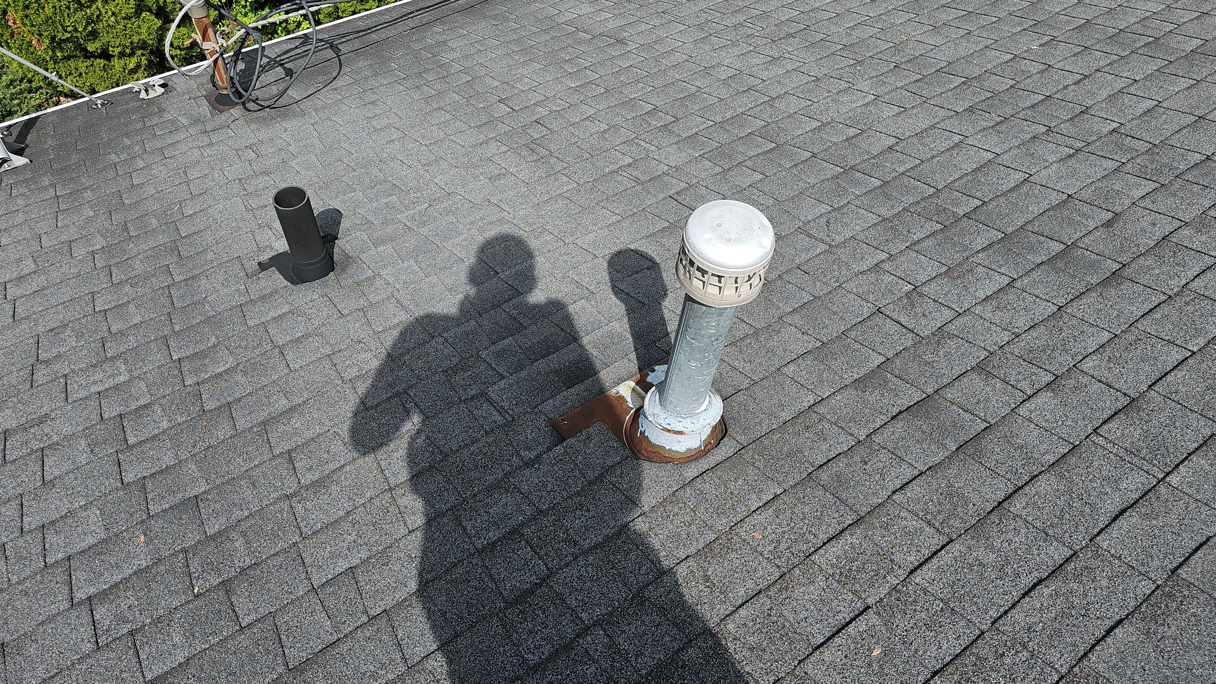 Atlas Pinnacle, Color, Coastal Granite, Drip Edge, Color, Birch White by Eagle Eye Roofing