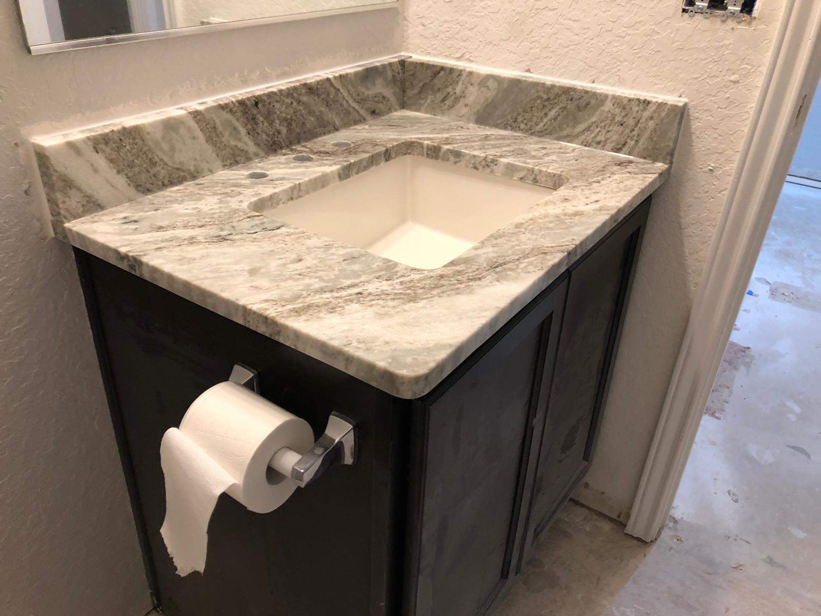 Kitchen countertop upgrade with Custom Stone Countertops in New Braunfels by Mena stone surfaces