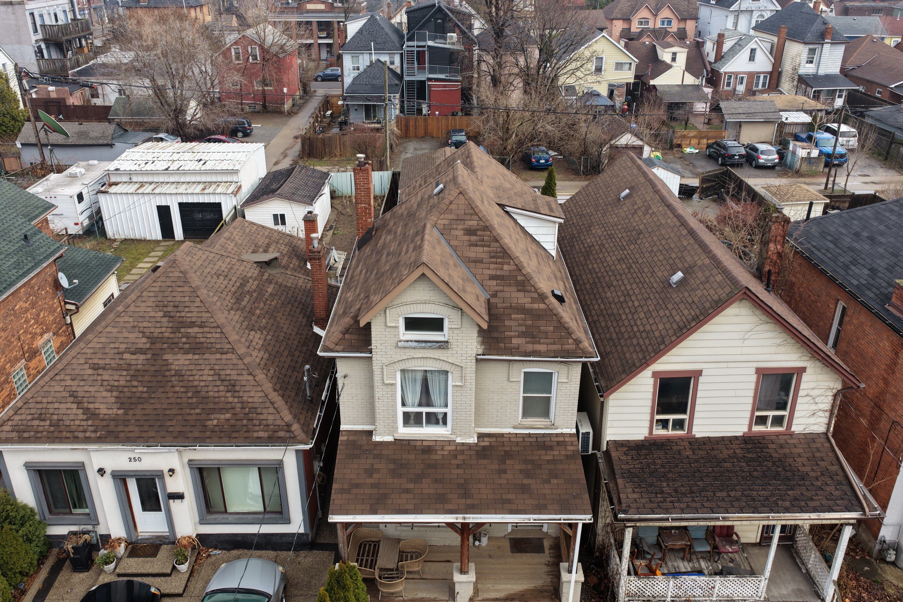 Project in Hamilton by The Roofing Crew