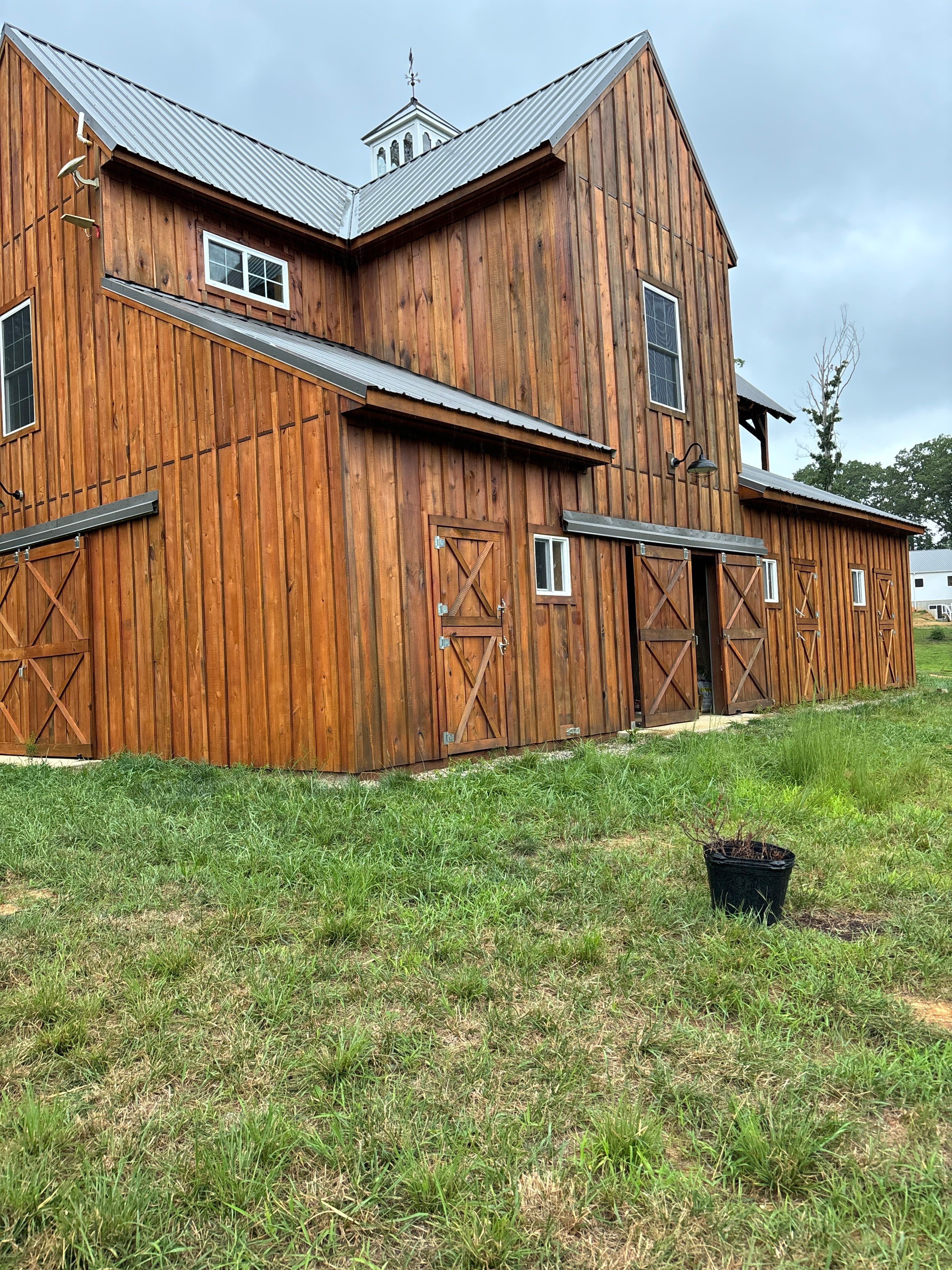 Alva's Barn Stain Project by Highfill Painting