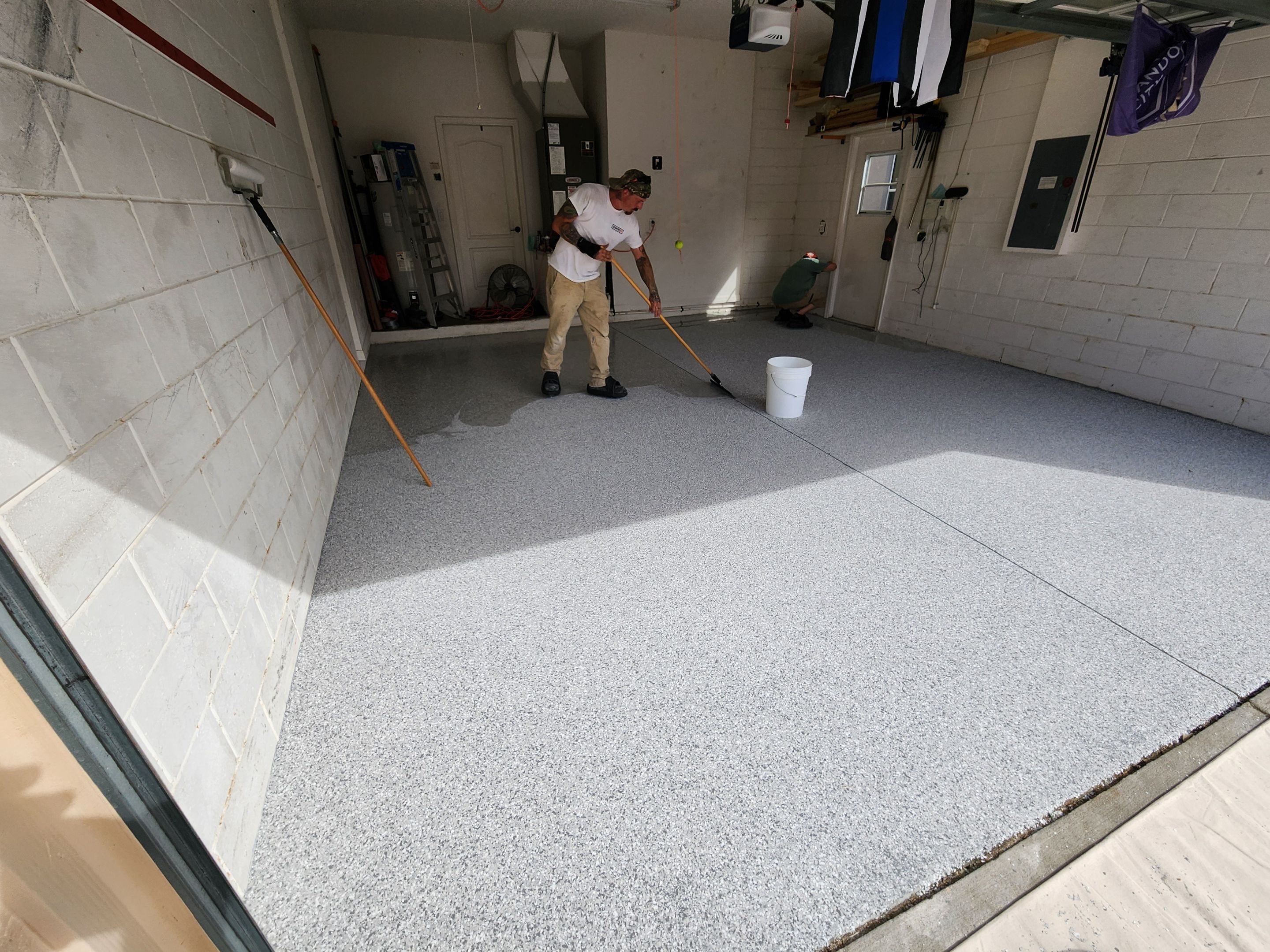 2 Car Garage by Revelry Coatings