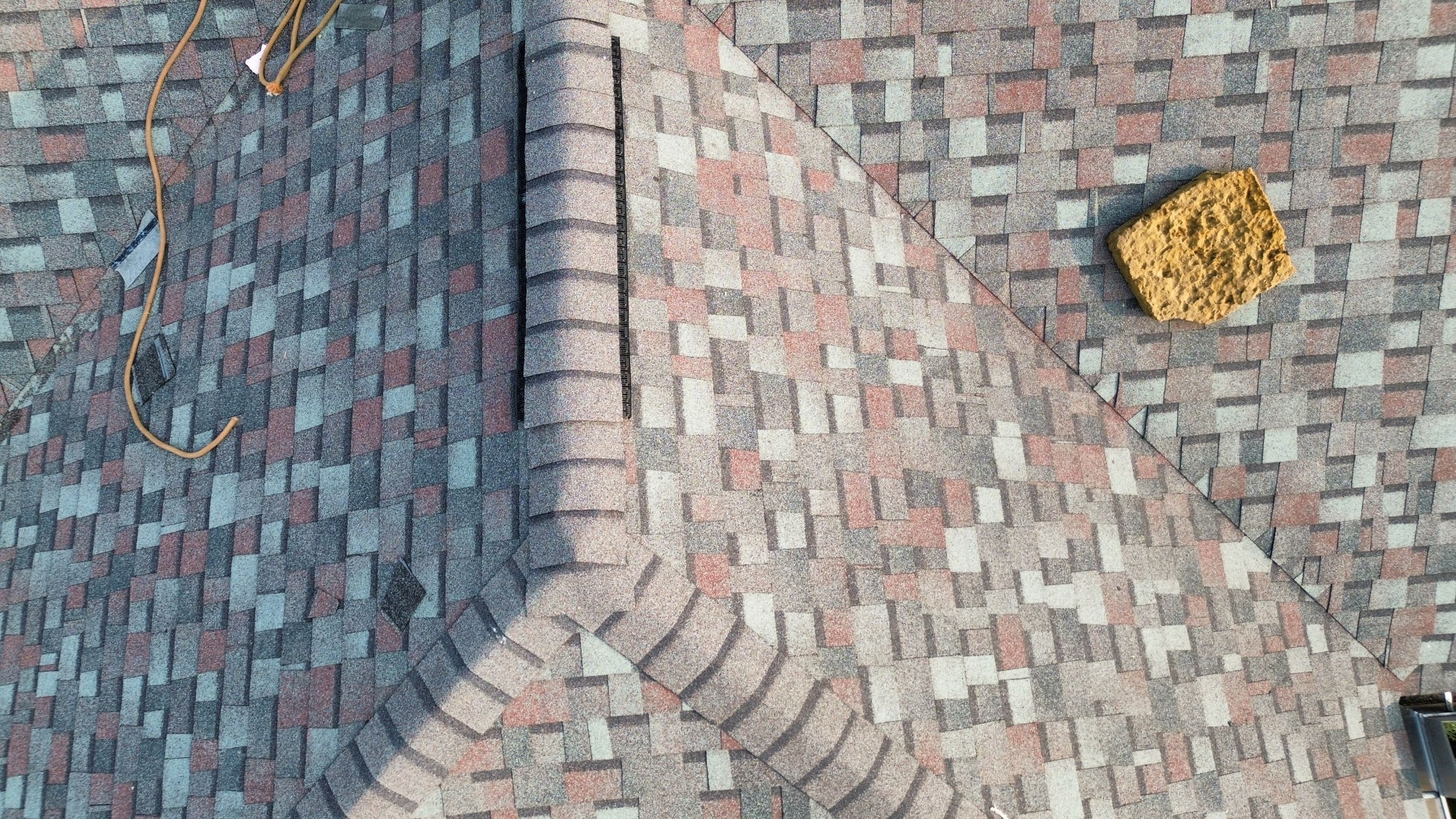 Residential Roofing Installation using Duration Series Shingles - Colonial Slate by RoofX 
