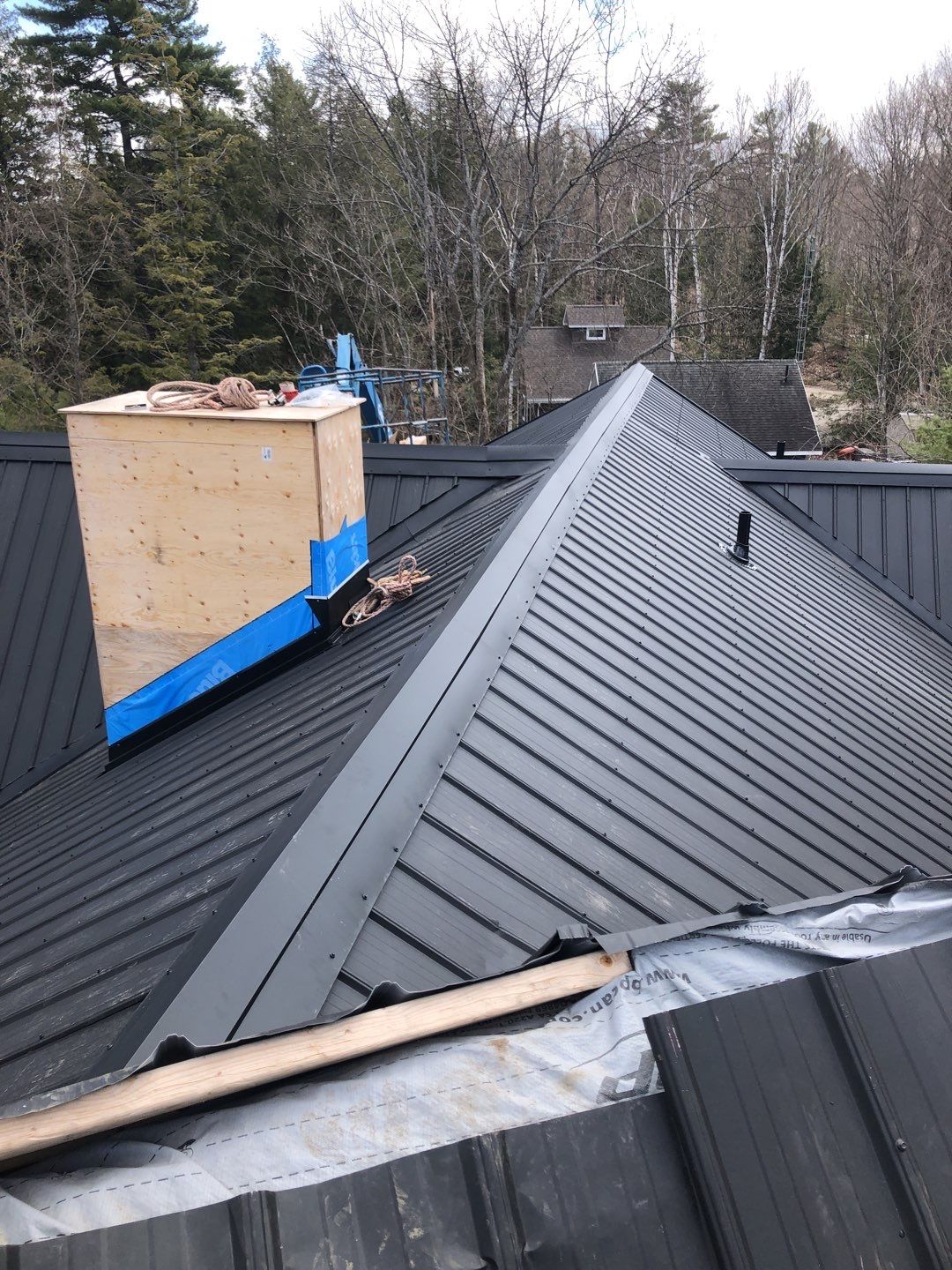 Exposed Fastener Metal Roof using Vicwest UltraVic by Jay Carter Roofing & Sheet Metal
