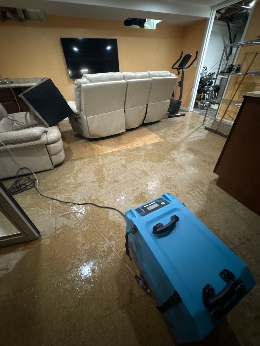 Project in Dearborn by EzDry Water Mitigation & Property Restoration