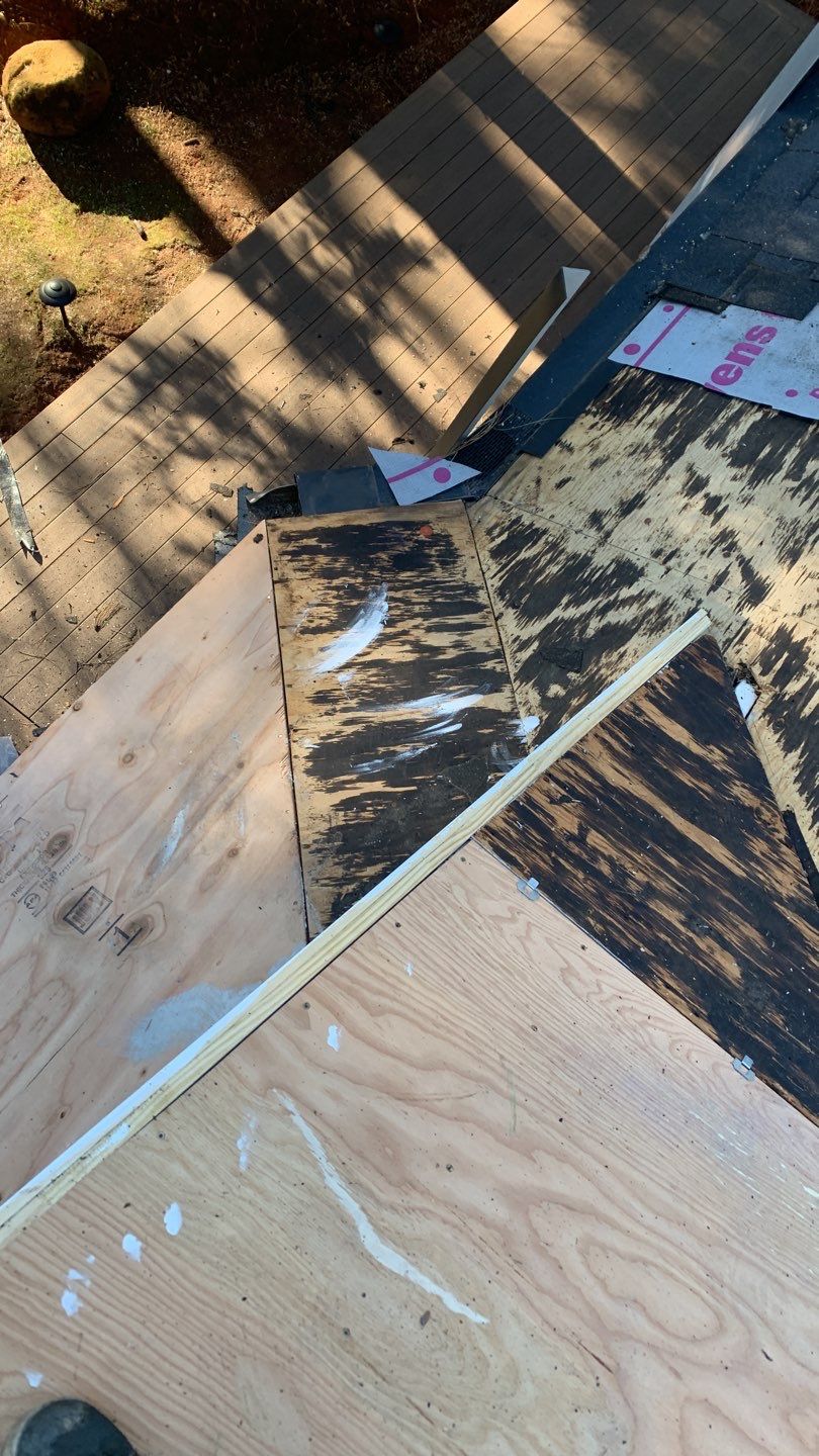 Residential Roofing Repair using Owens Corning Roofing Shingles by Byers Enterprises 