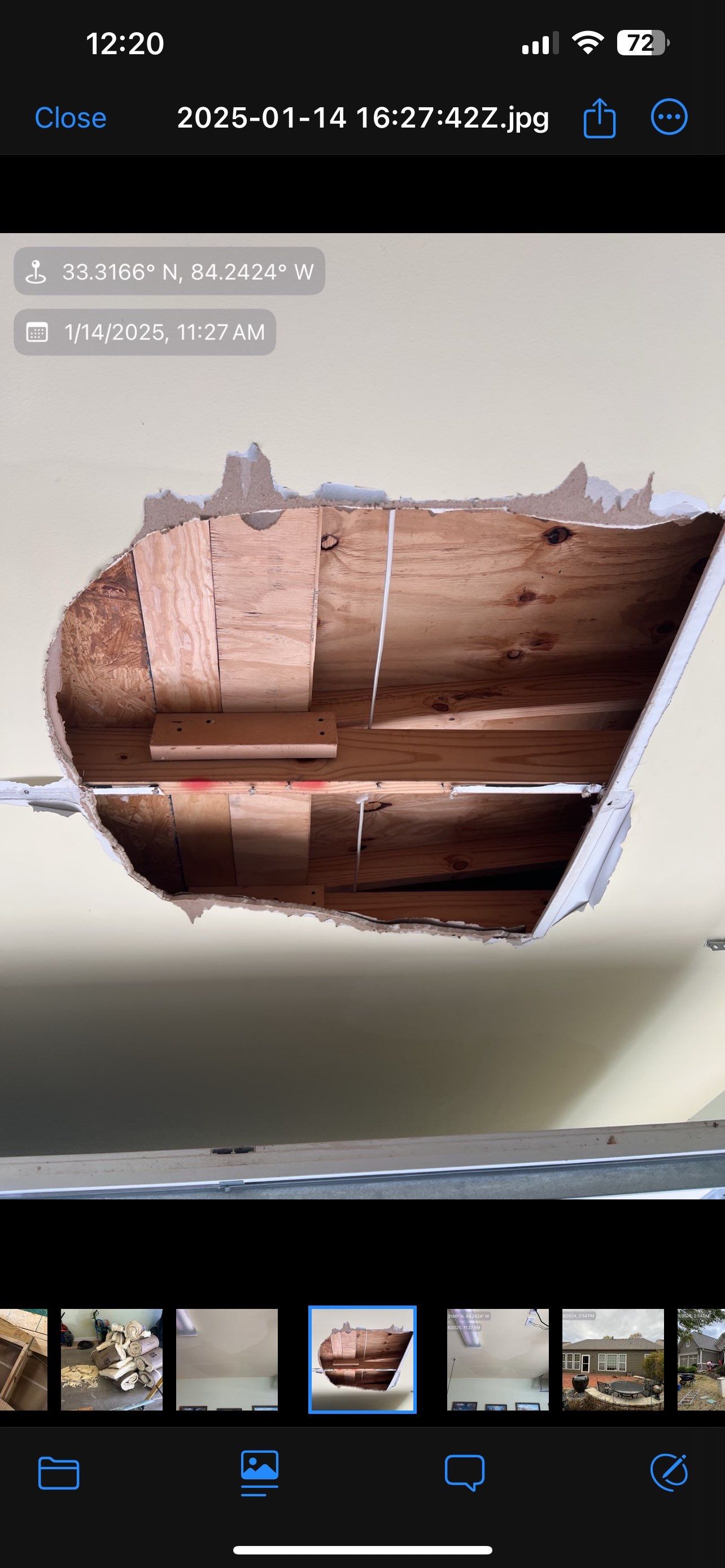 Garage Ceiling Repair & Paint by PGP Surface Solutions, LLC