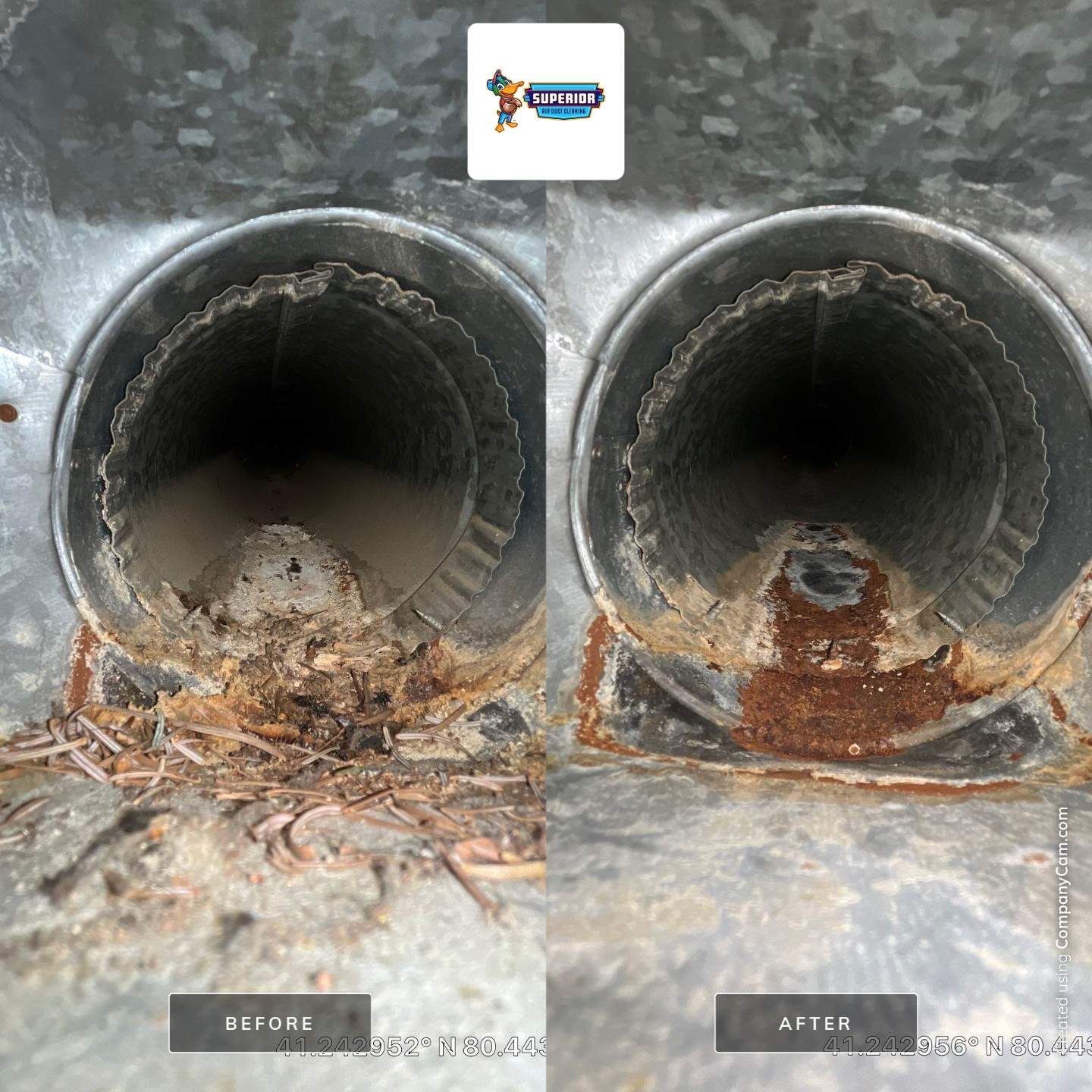 Air Duct Cleaning With a Vacuum Truck in Hermitage, PA by Superior Air Duct Cleaning