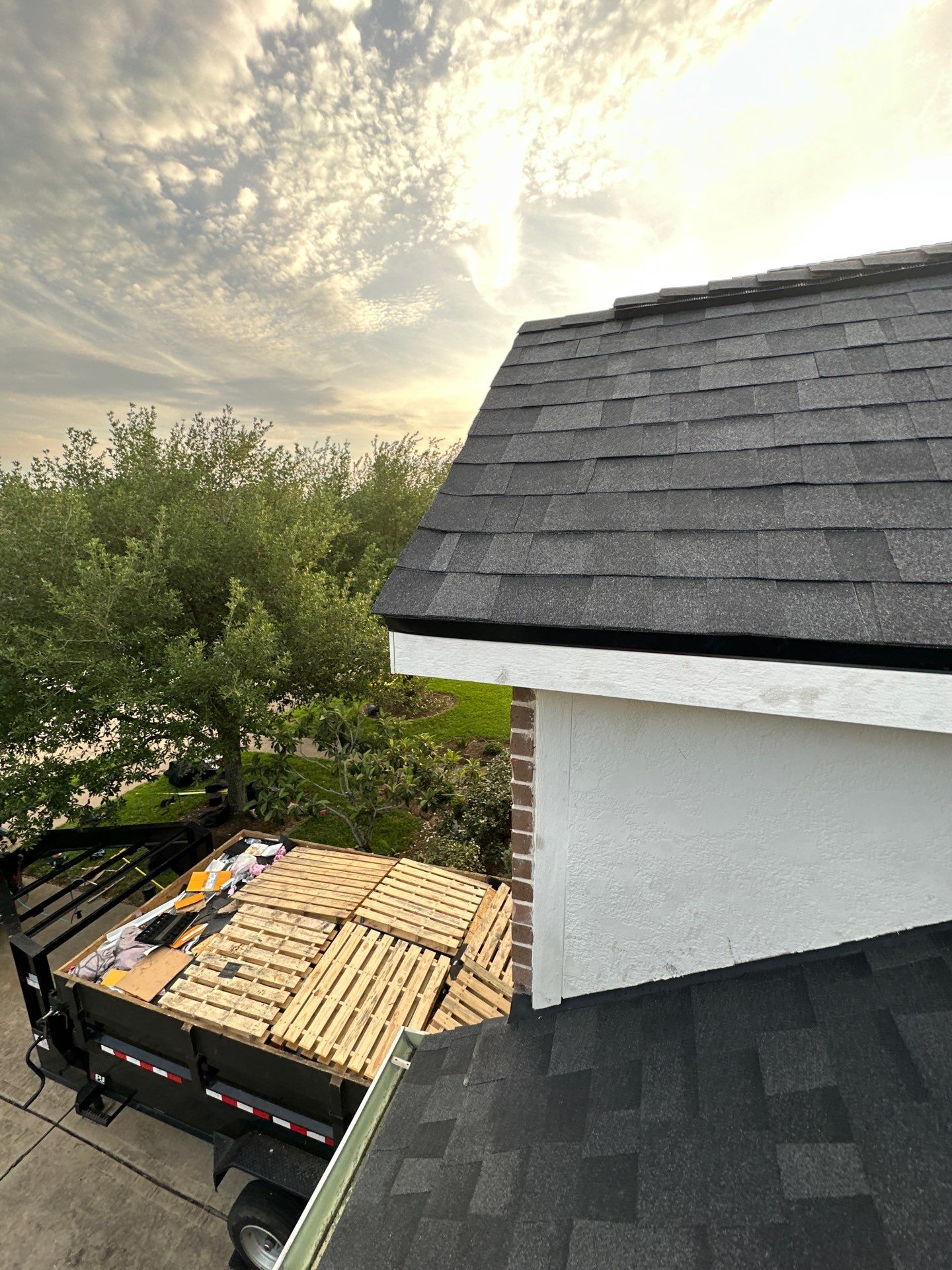 Residential Roofing Installation using Owens Corning Duration  by Motion Roofing