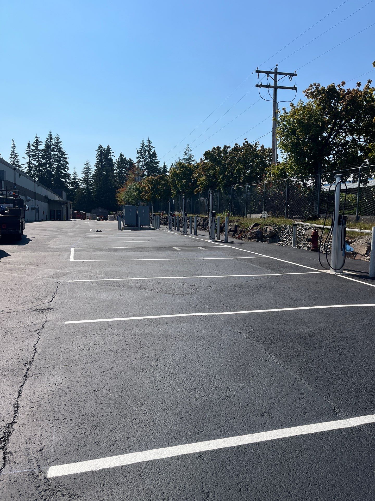 USPS Asphalt Patch Repair, Indoor Parking Lot Sandblast, Outdoor Parking Lot Sealcoating & Indoor/Outdoor Parking Lot Striping  by Jireh Asphalt & Concrete Inc 