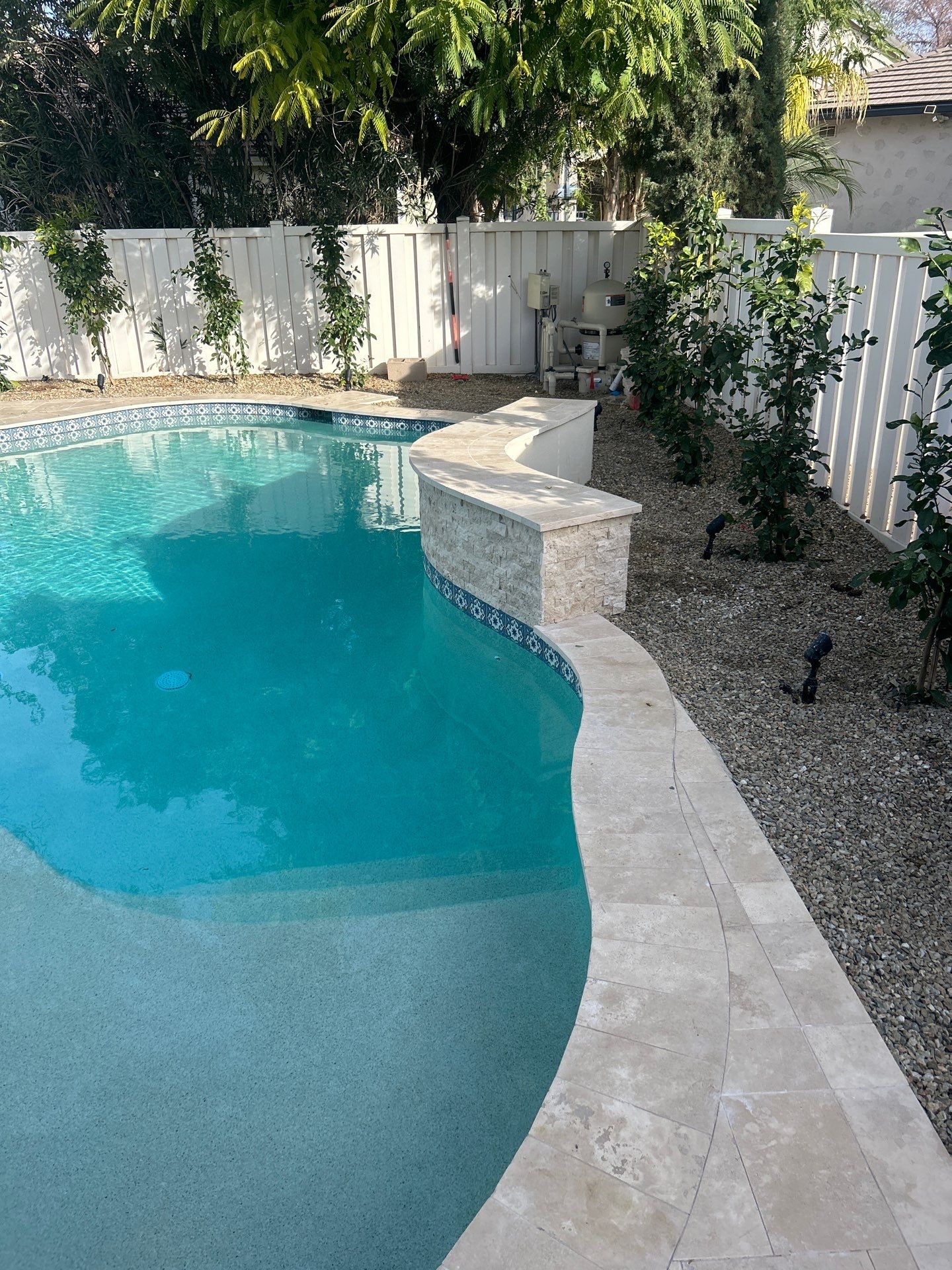 Pool & yard remodel by Modern Pools