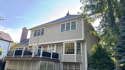 Turtle Shell gutter protection installation in St. Charles, IL 60174, photograph 20