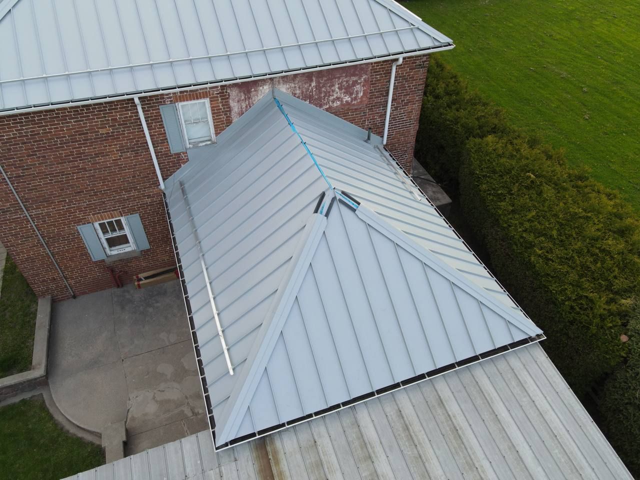 Standing Seam Metal Roofing using 16" Standing Seam Panels by Jay Carter Roofing & Sheet Metal