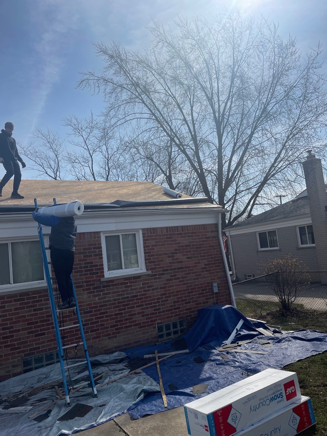 Roof Replacement using Replace Shingles on Residential roof by Smart Roof